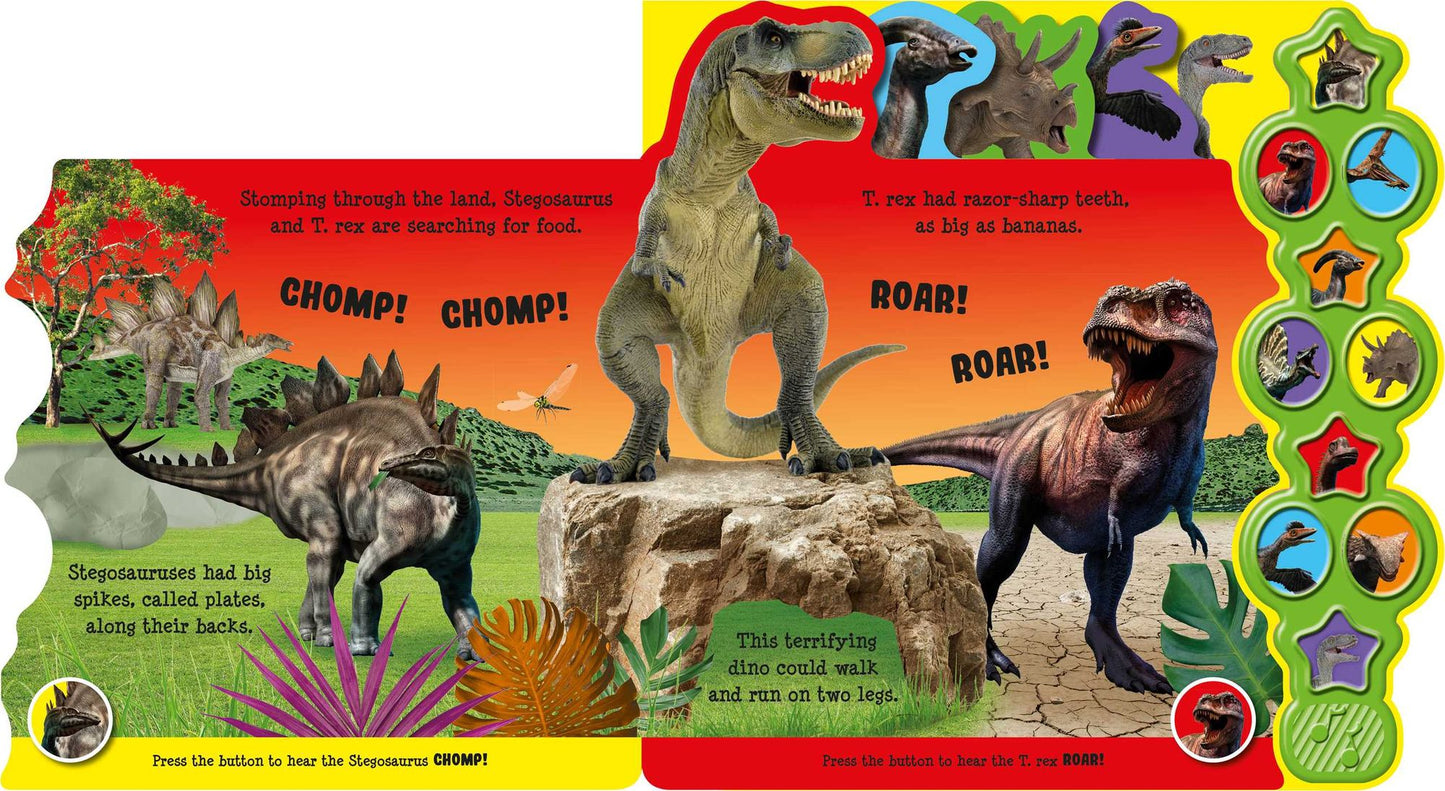 Awesome Dinosaurs: Interactive Children's Sound Book with 10 Buttons