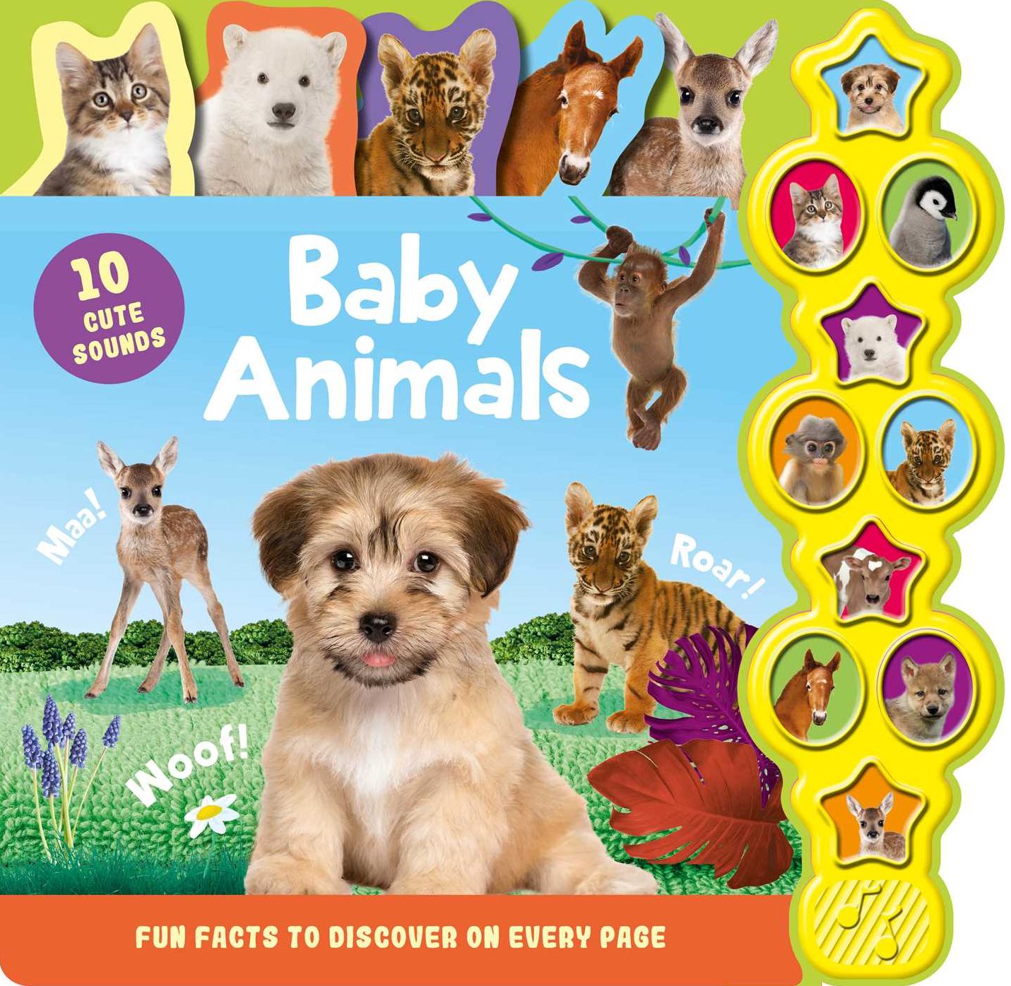 Baby Animals: Interactive Children's Sound Book with 10 Buttons