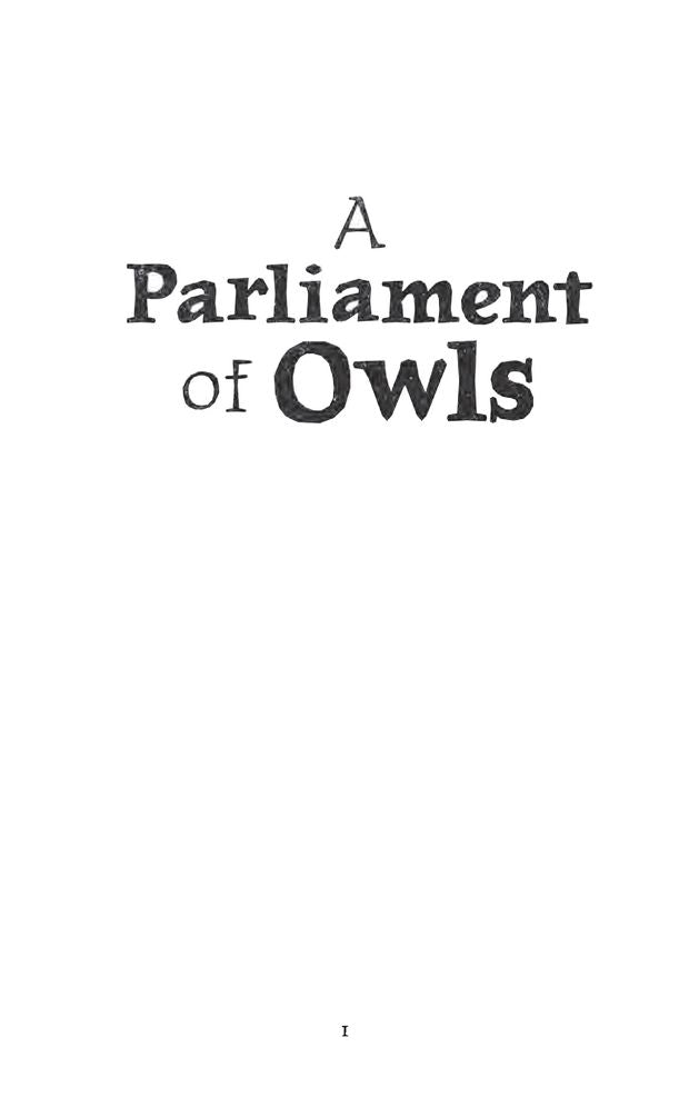 A Parliament of Owls: A Book of Collective Nouns