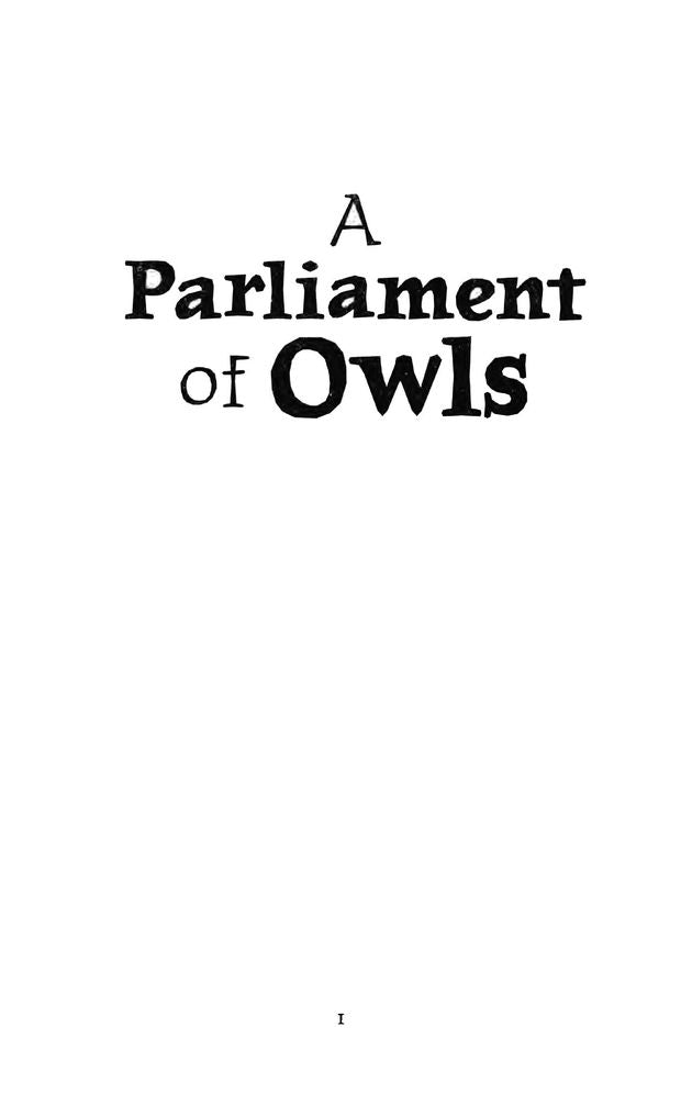 A Parliament of Owls: A Book of Collective Nouns