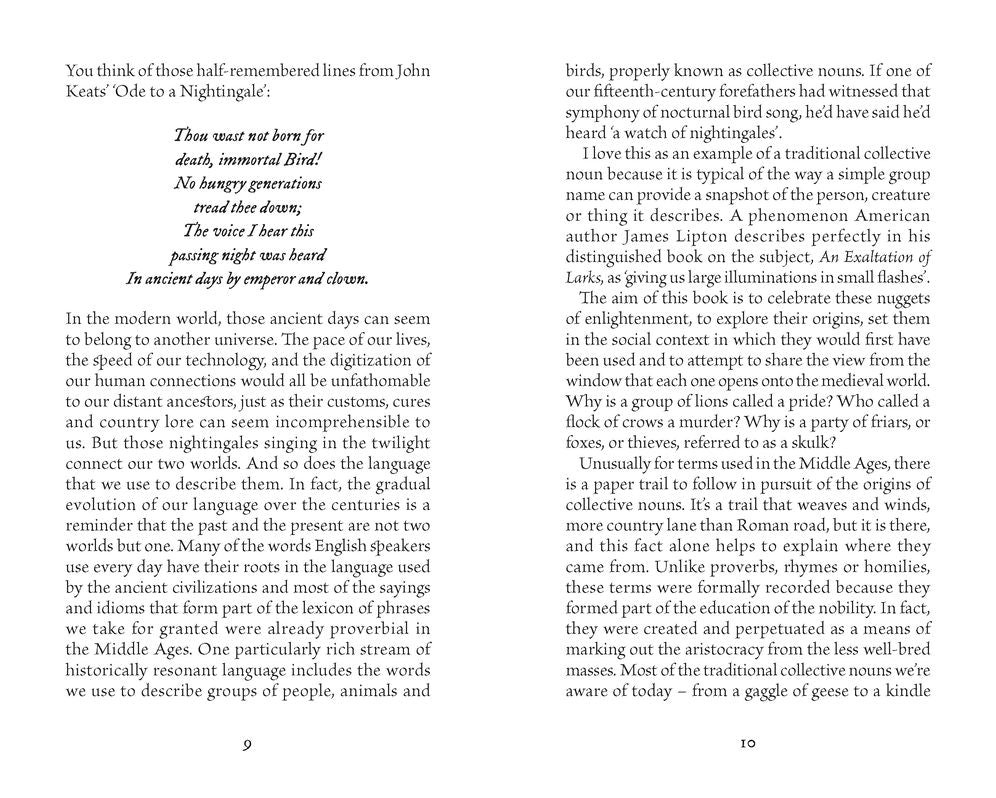 A Parliament of Owls: A Book of Collective Nouns