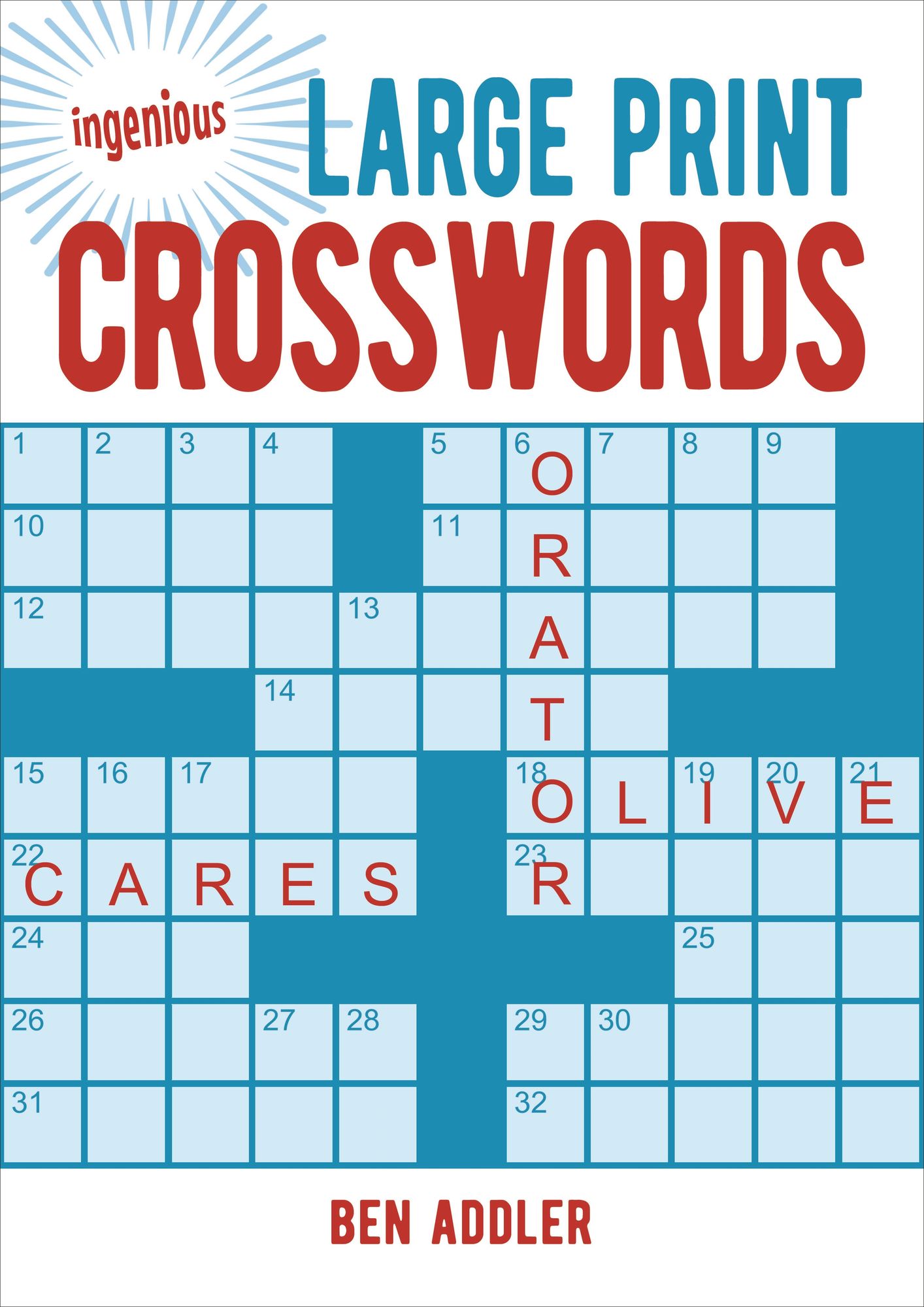 The Ingenious Easy-To-Read Book of Crosswords