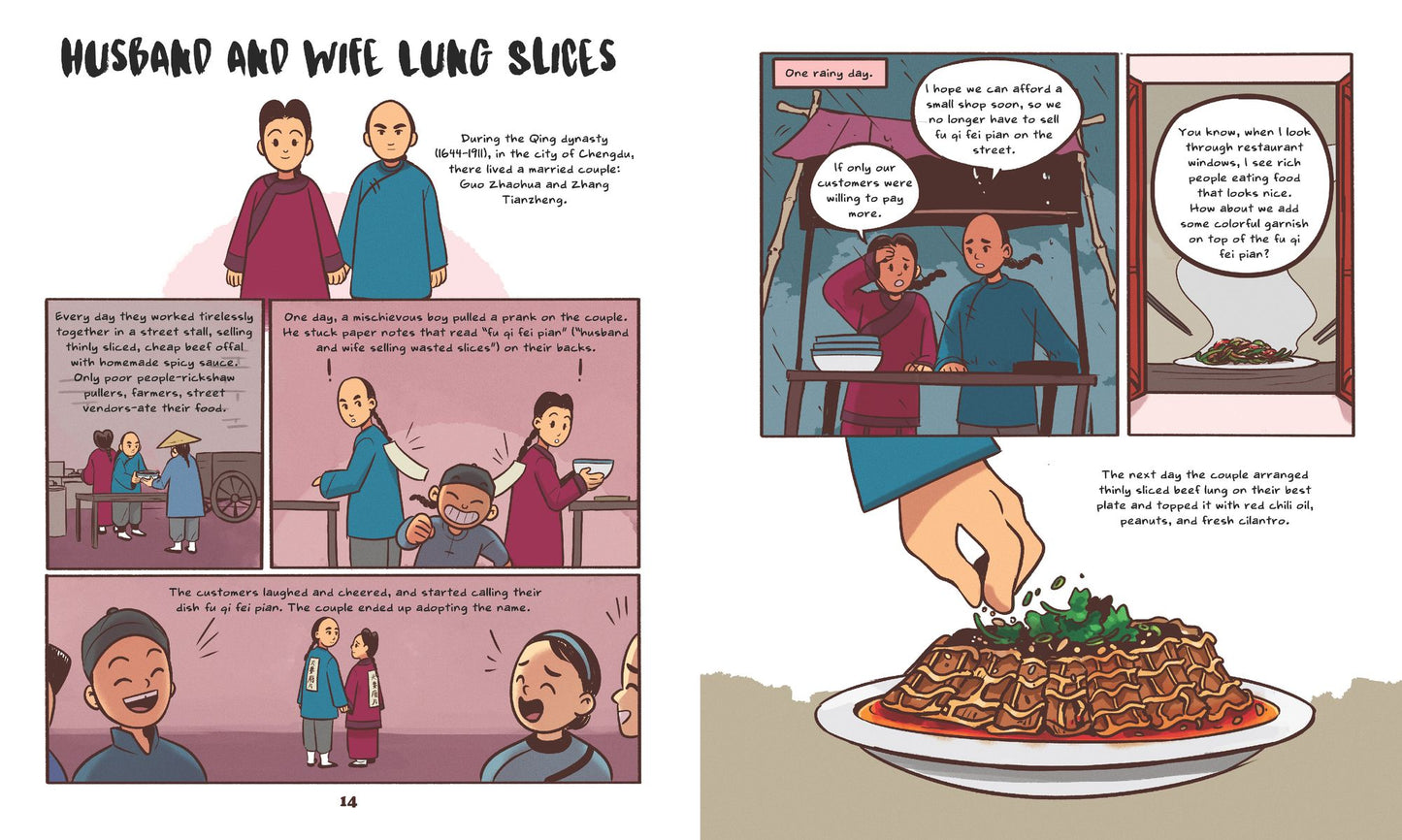 Buddha Jumps Over the Wall, and Other Curiously Named Classic Chinese Dishes: A Graphic Cookbook-26 Recipes & Stories