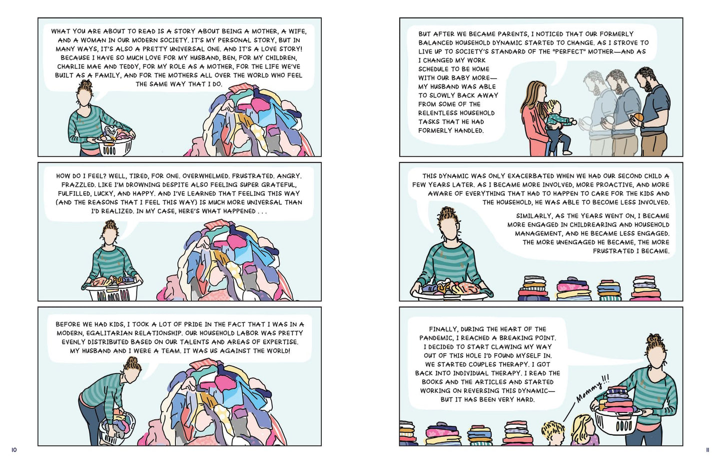 Mama Needs a Minute!: A Candid, Funny, All-Too-Relatable Comic Memoir about Surviving Motherhood