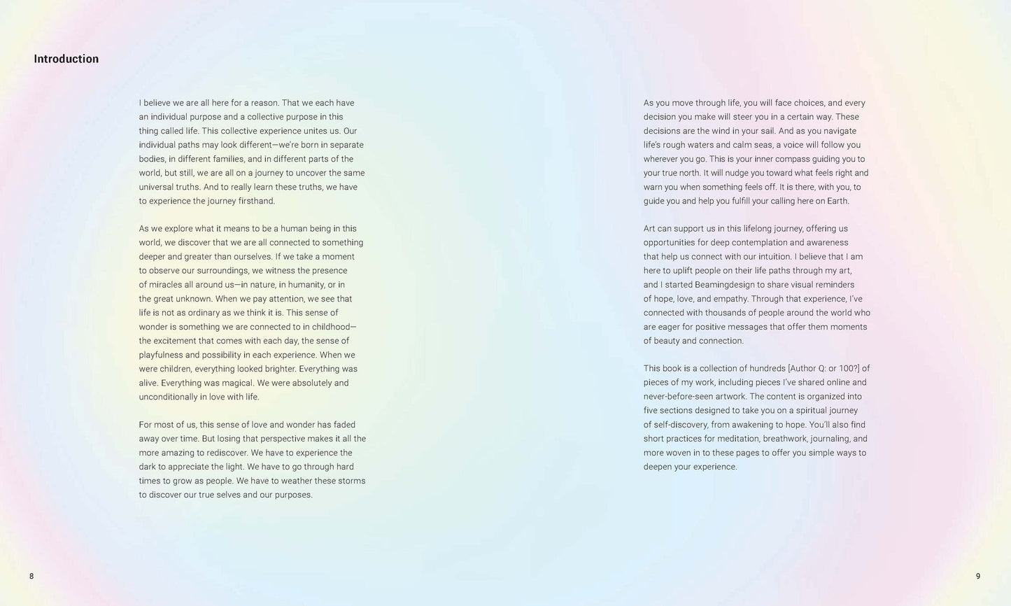 Beaming: Radiant Visualizations to Expand Your Mind and Open Your Heart