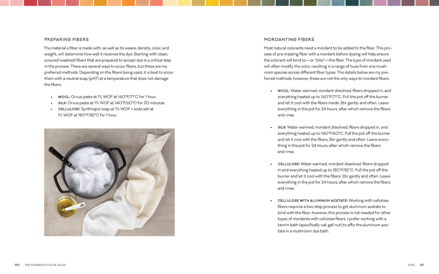 The Mushroom Color Atlas: A Guide to Dyes and Pigments Made from Fungi