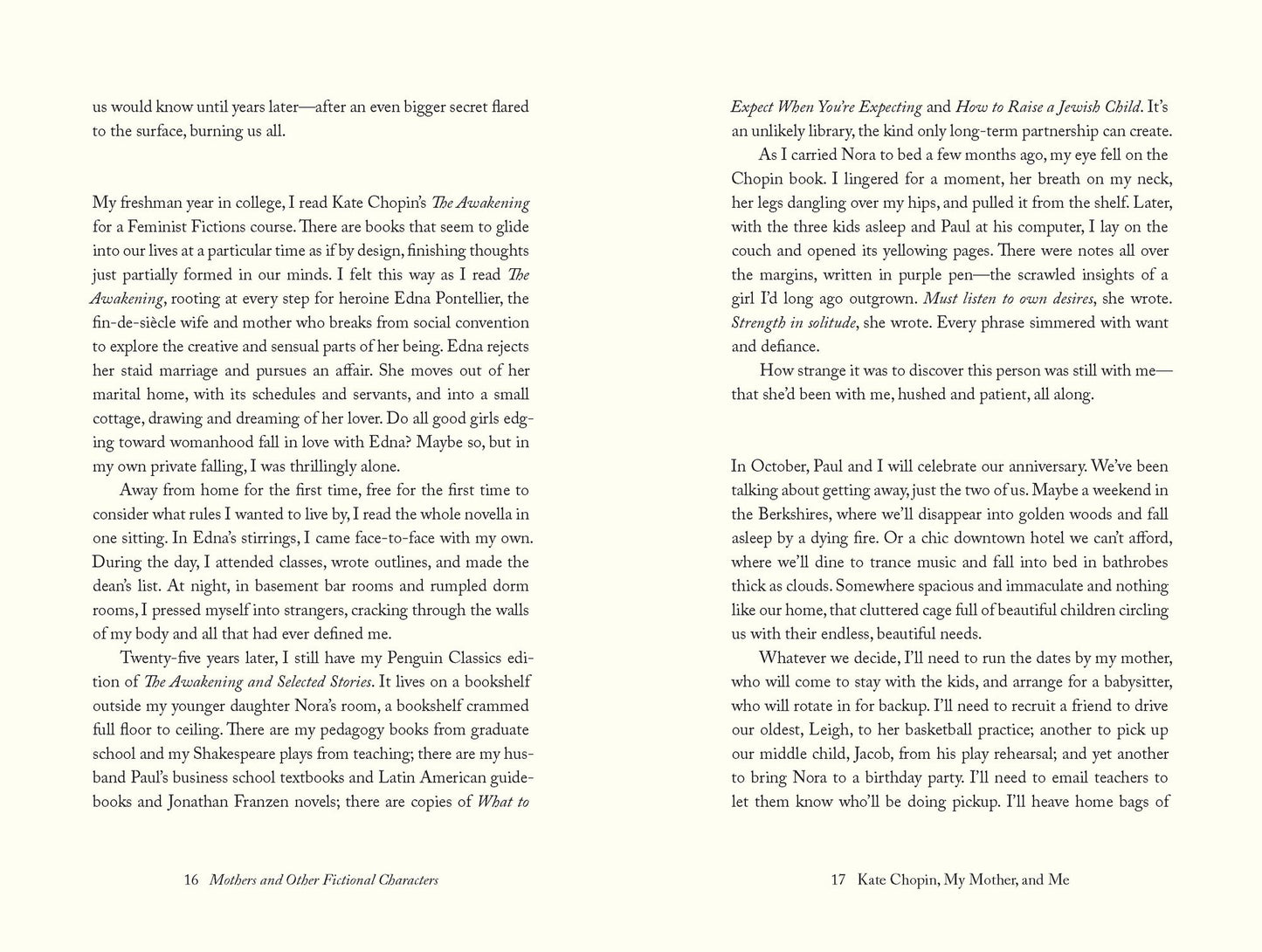 Mothers and Other Fictional Characters: A Memoir in Essays