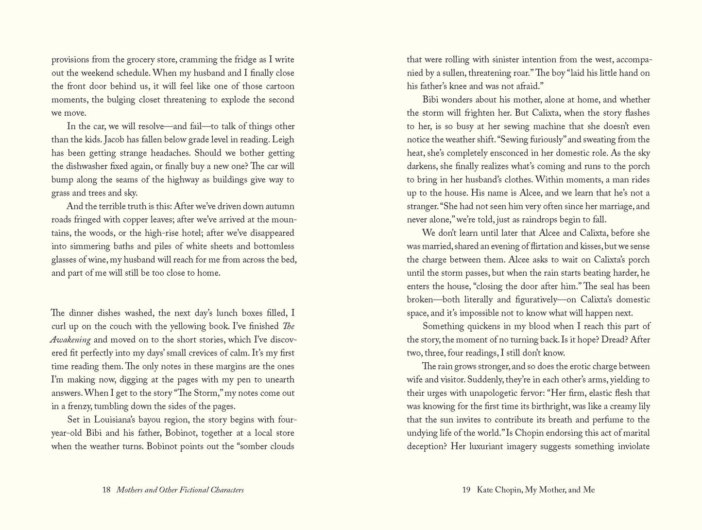 Mothers and Other Fictional Characters: A Memoir in Essays