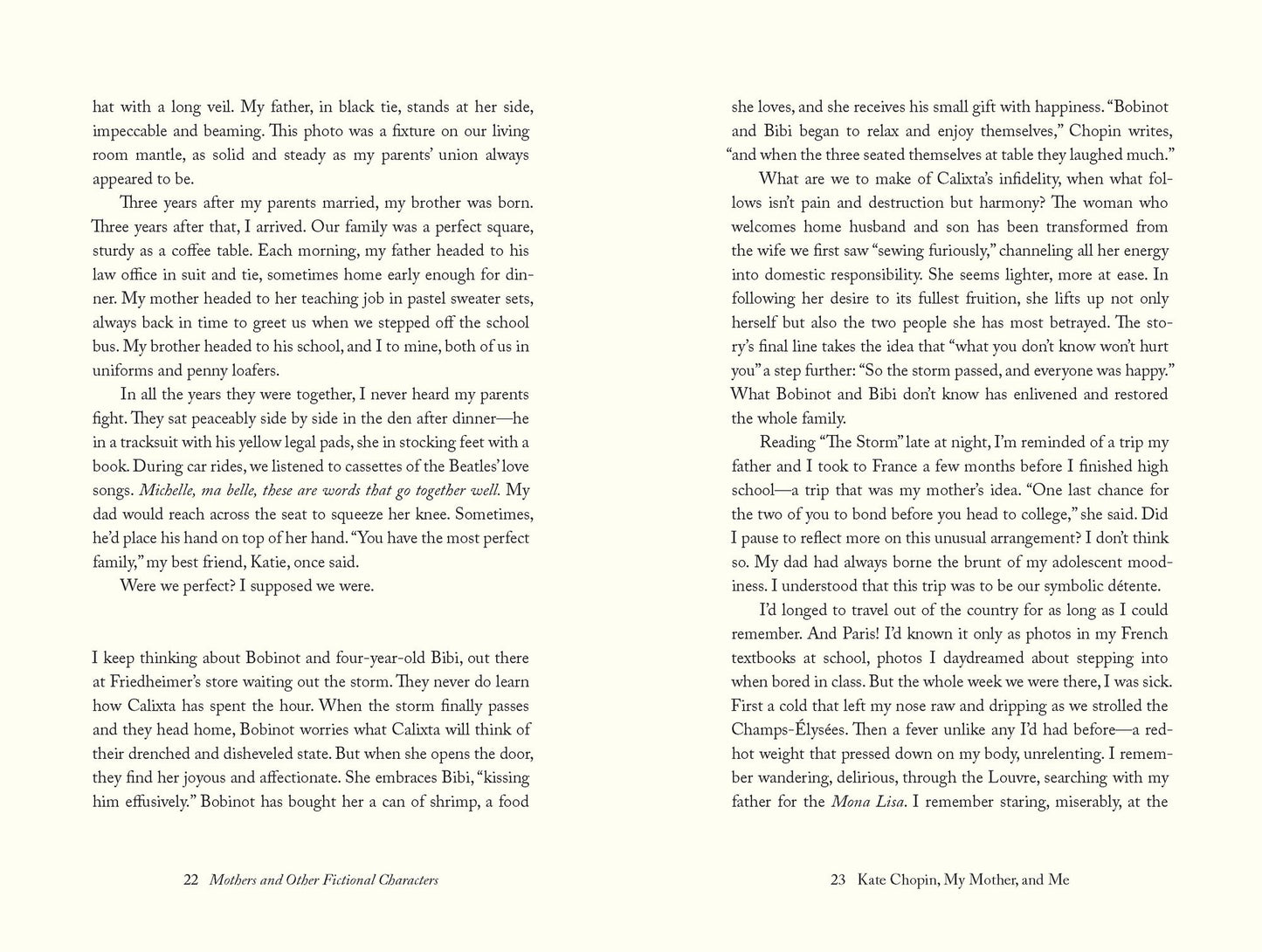 Mothers and Other Fictional Characters: A Memoir in Essays