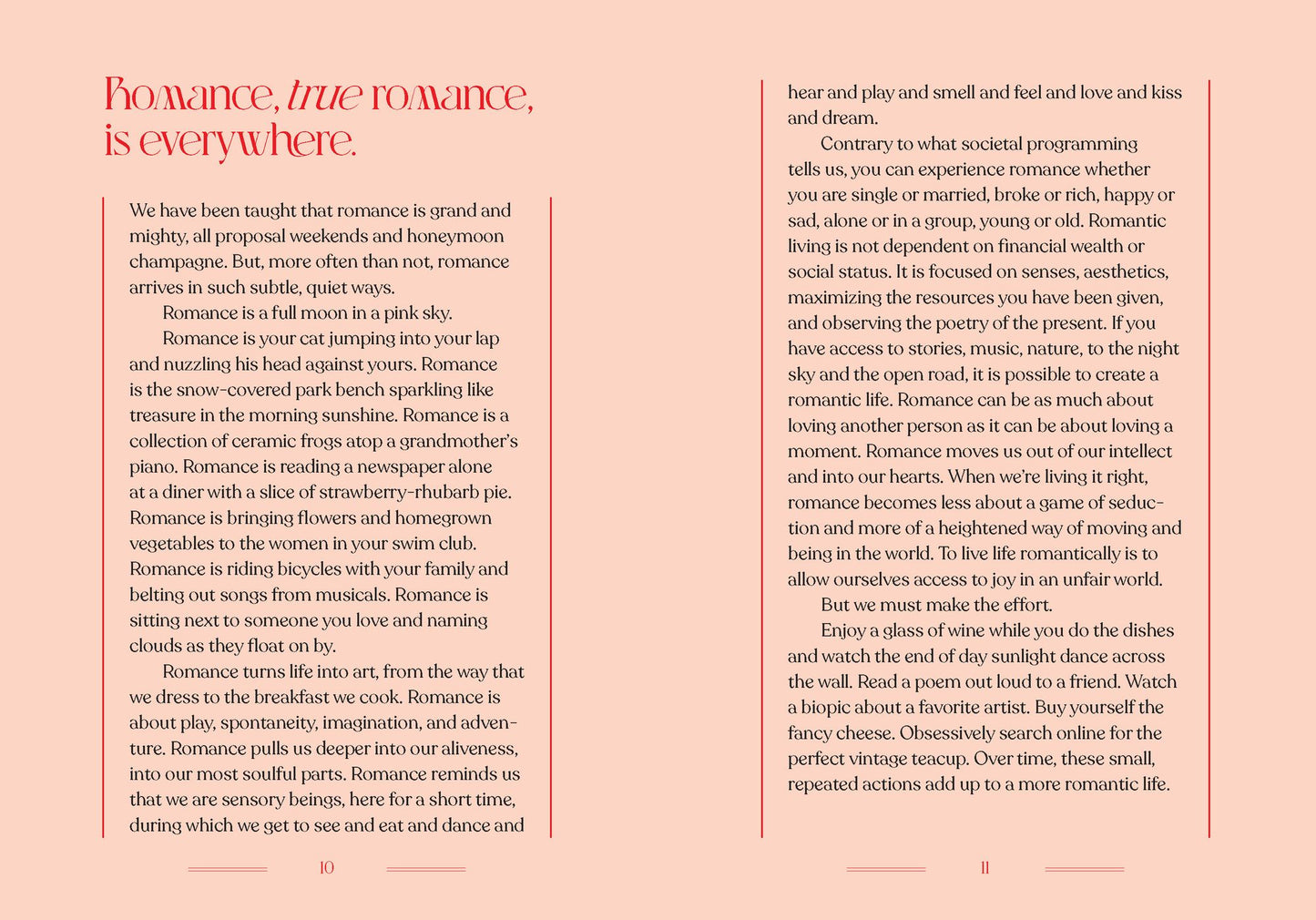 Romance the Every Day: Inspired Ideas for a Year of Little Luxuries