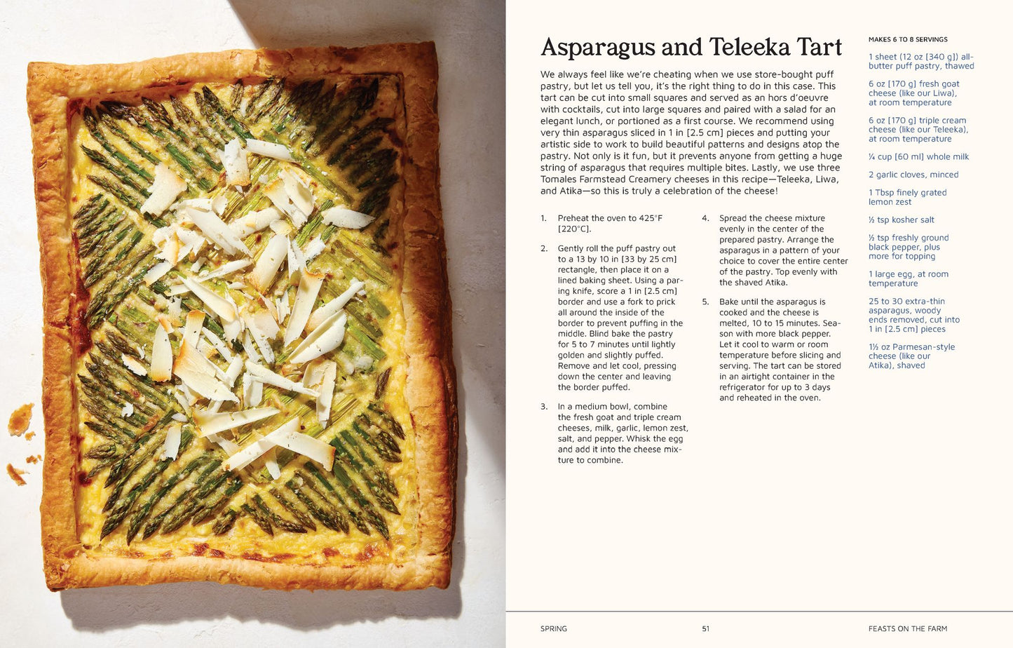 Feasts on the Farm: Over 60 Seasonal Recipes and Stories of Sustainable Farming from Tomales Farmstead Creamery