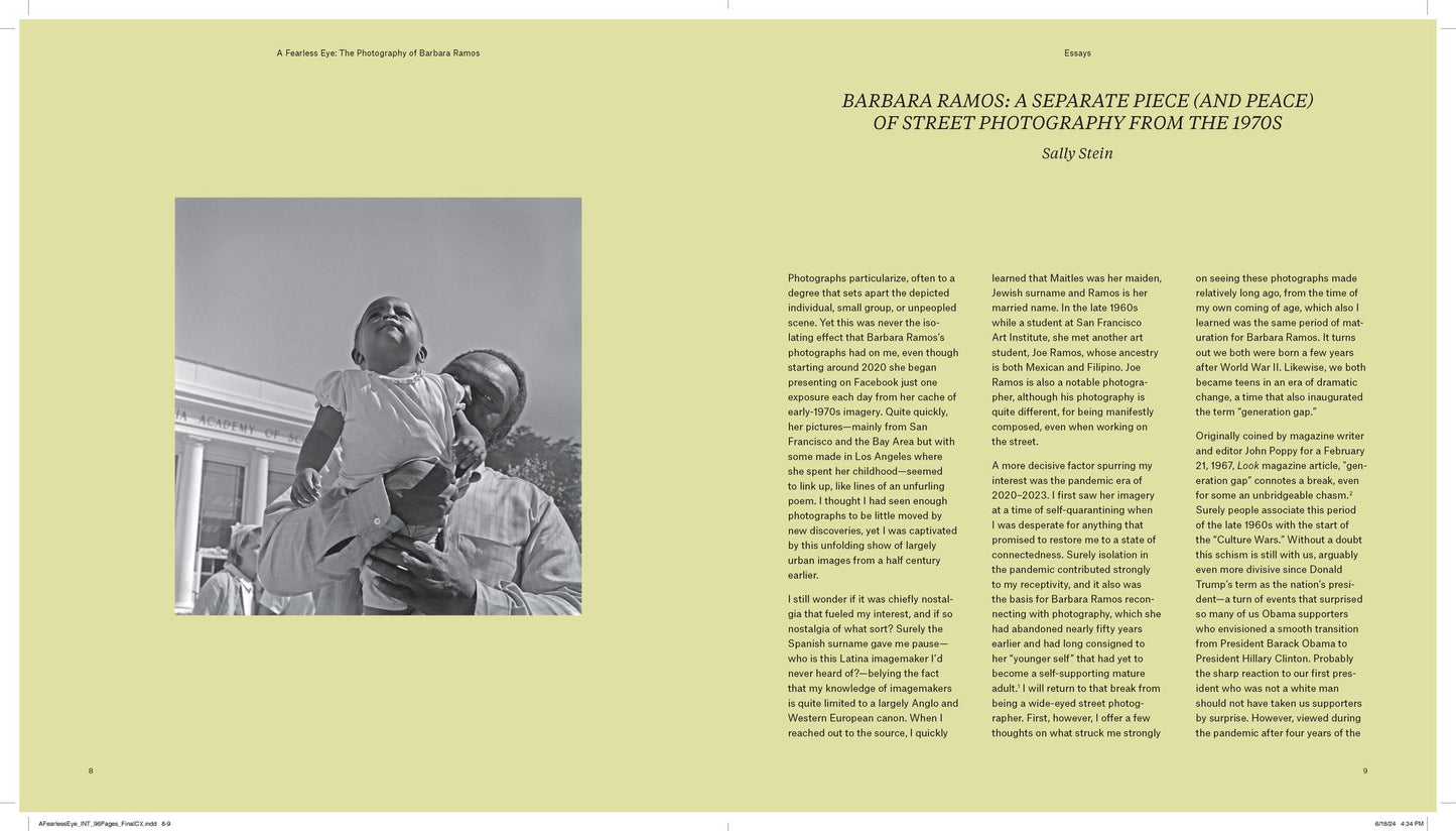 A Fearless Eye: The Photography of Barbara Ramos: San Francisco and California, 1969-1973