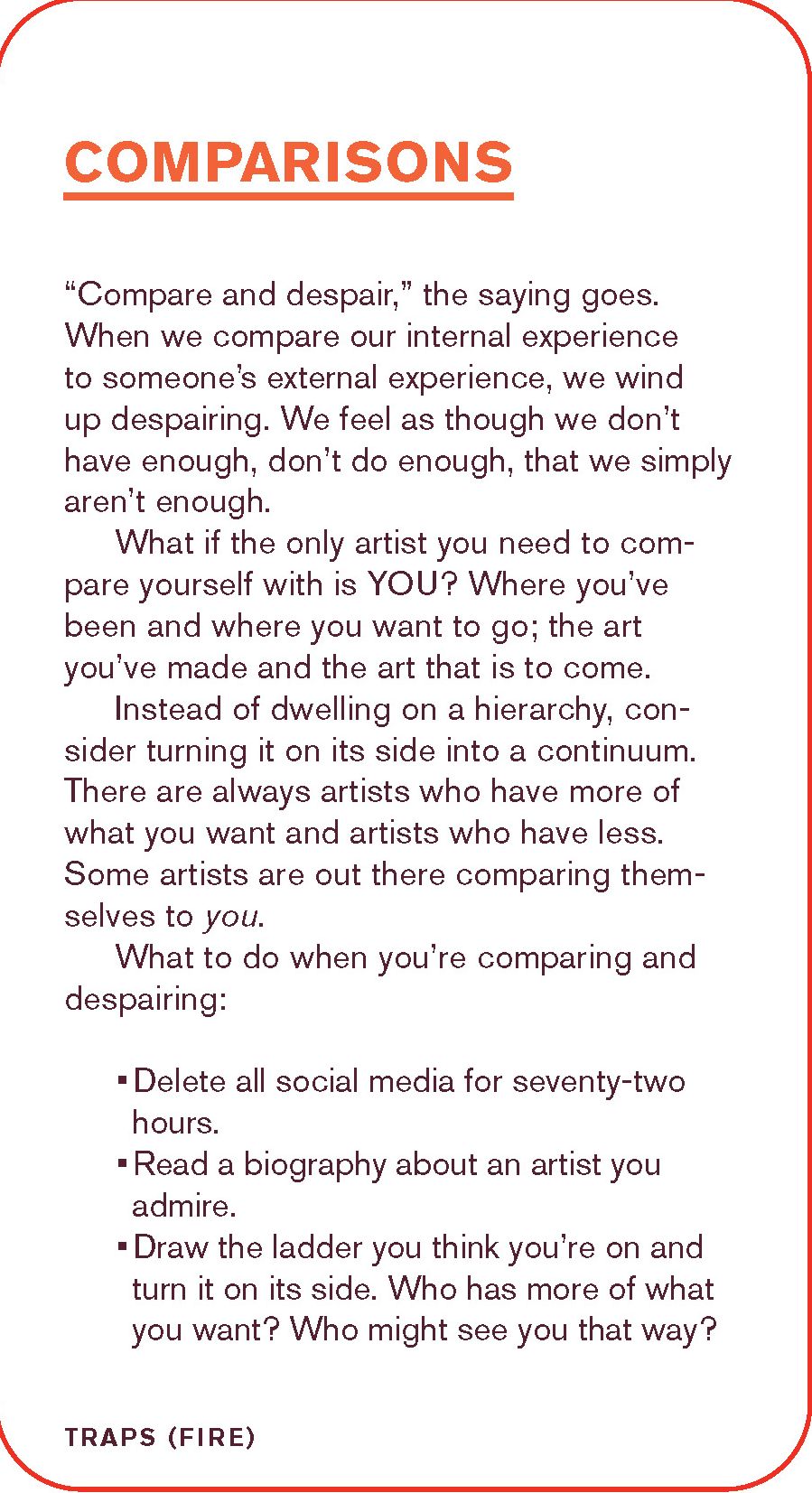 The Artist's Deck: Practical Cards for Everyday Creative Challenges