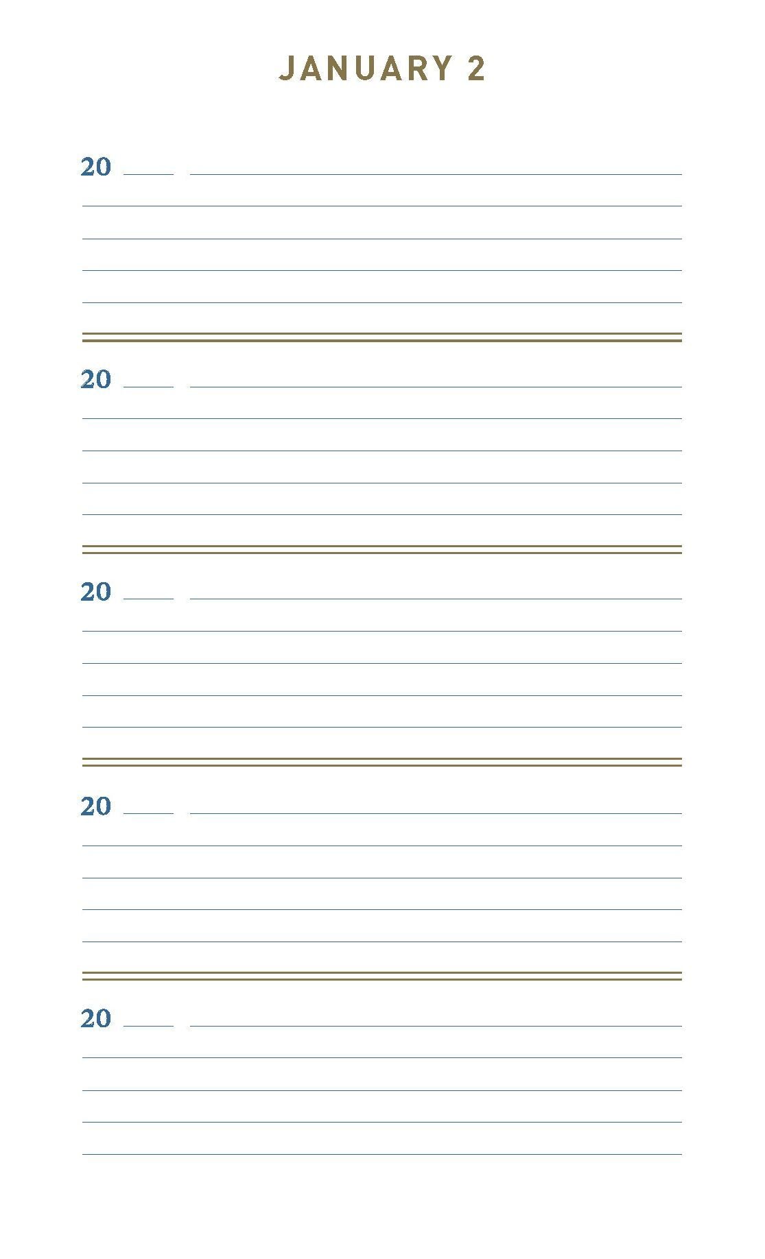 Denim One Line A Day: A Five-Year Memory Book
