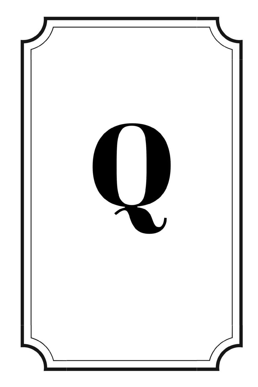 Q: Initial Monogram Notebook - College Rule Lined Writing and Notes Journal (Monogram Journal)