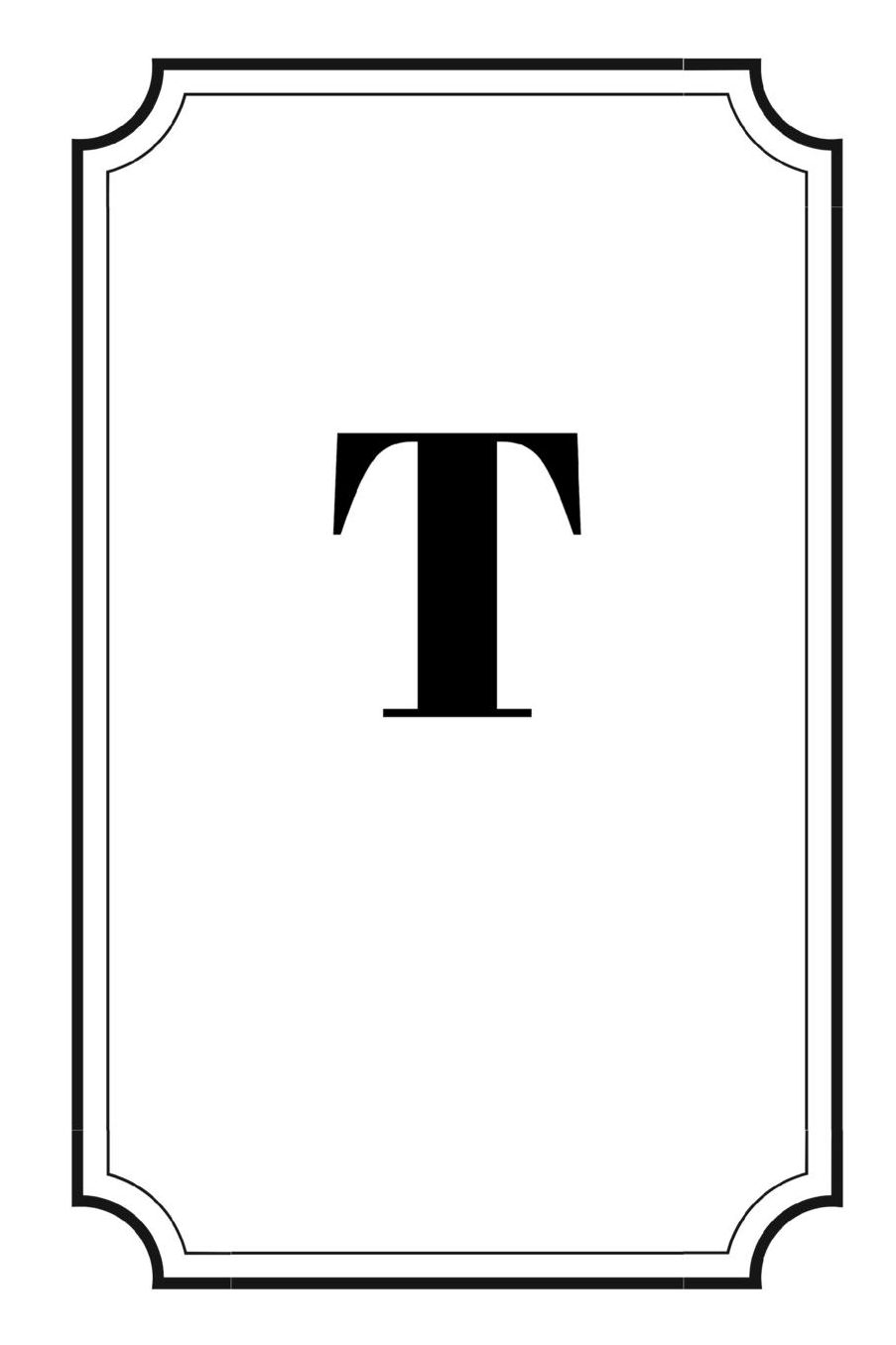 T: Initial Monogram Notebook - College Rule Lined Writing and Notes Journal (Monogram Journal)
