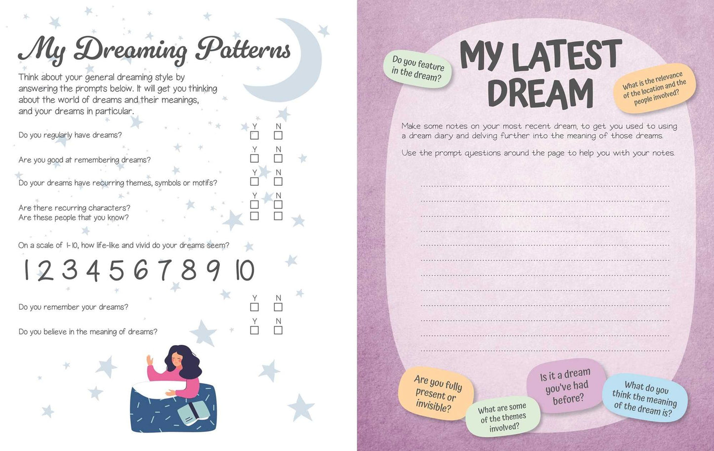 Good Night, Sweet Dreams: Guided Journal