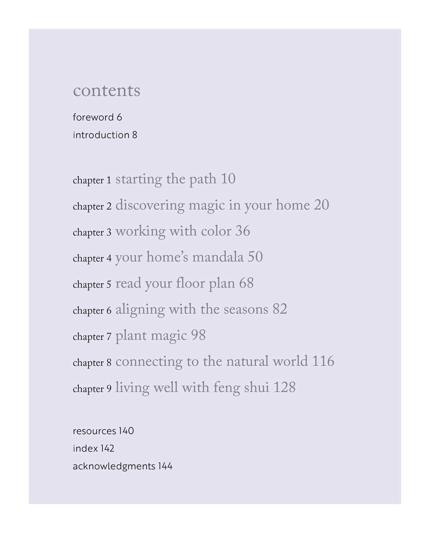 Mindful Living: A guide to the everyday magic of feng shui