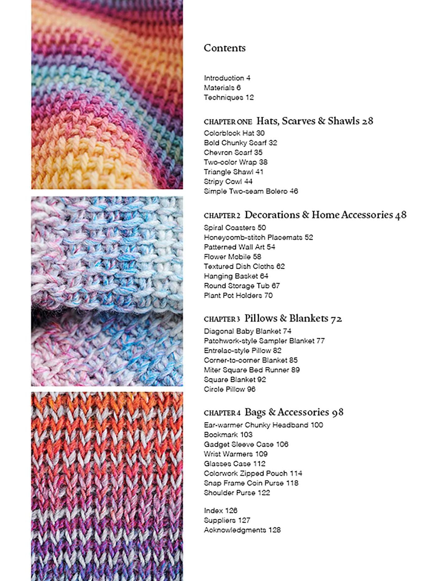 Tunisian Crochet for Beginners: 30 projects to make: Patterns for beautifully textured accessories, decorations, blankets, and more