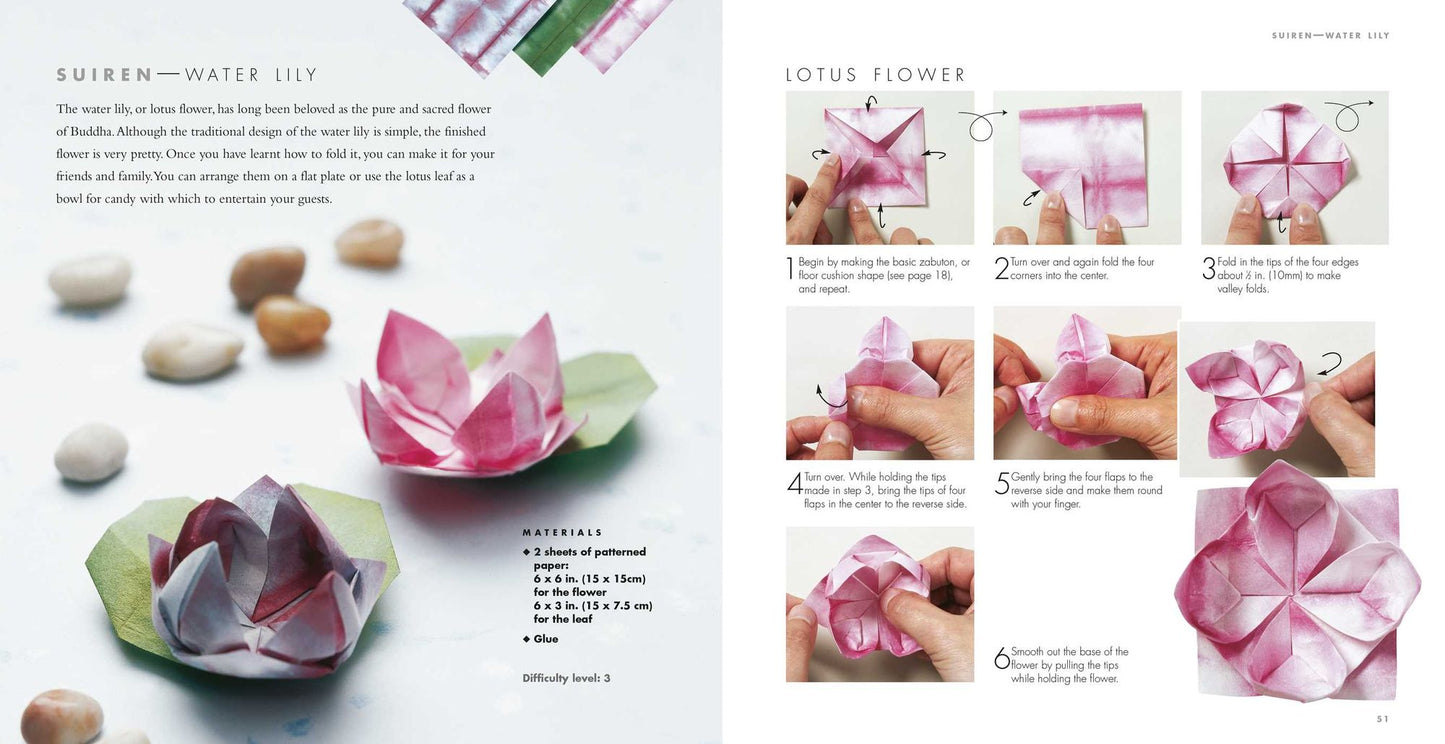 The Simple Art of Japanese Origami: 24 unique step-by-step projects, including 50 pieces of origami paper