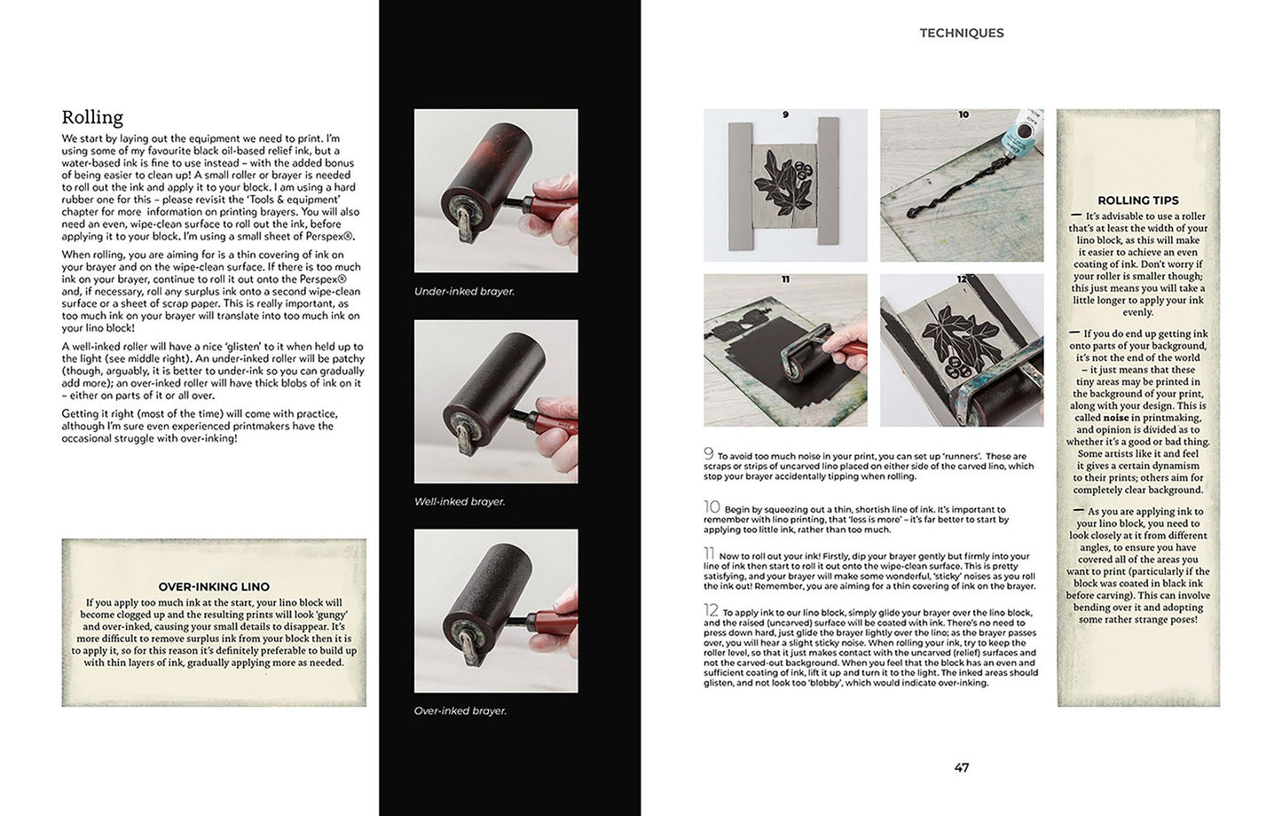 Nature Imprinted: A complete guide to lino printing, with 10 nature inspired designs