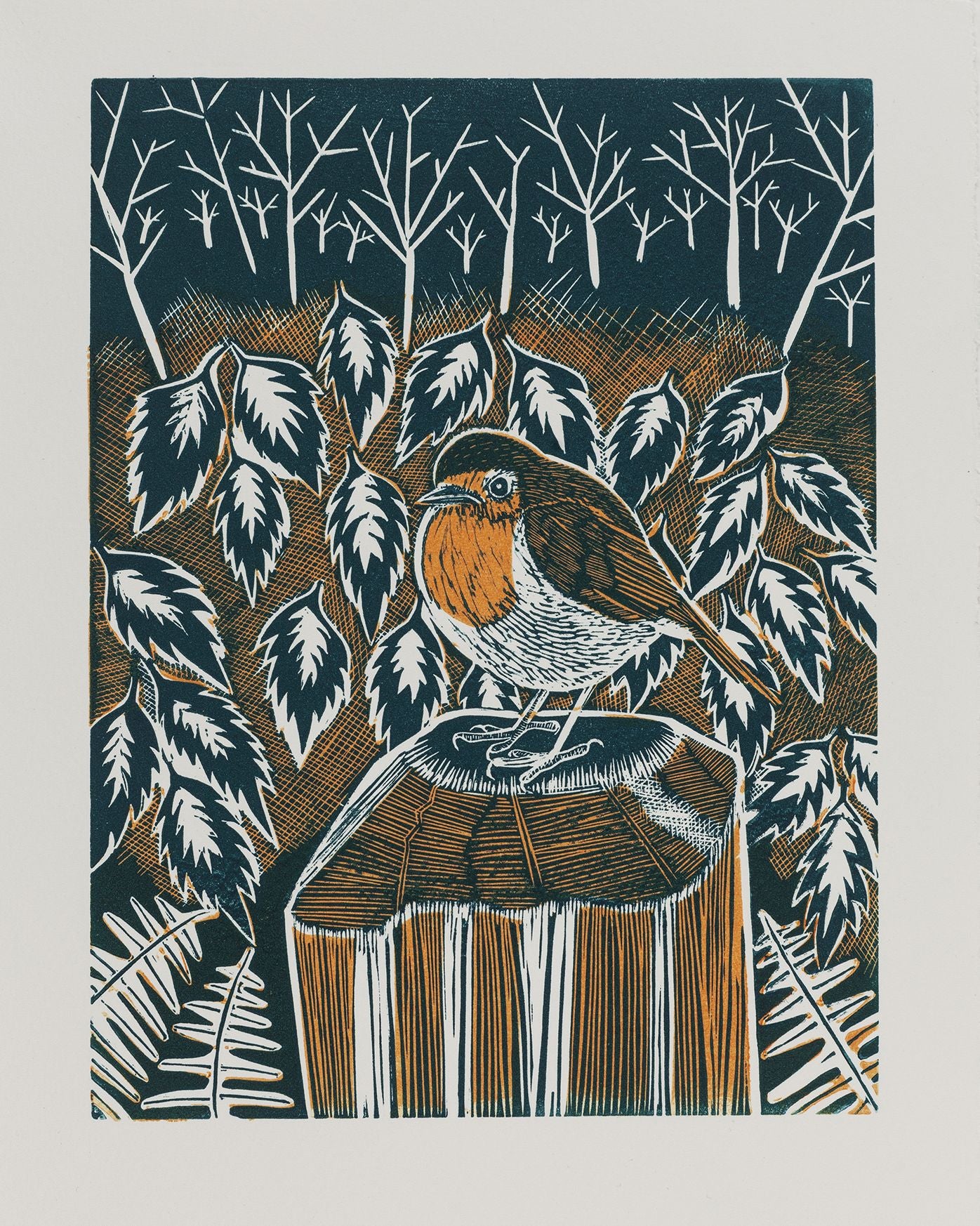 Nature Imprinted: A complete guide to lino printing, with 10 nature inspired designs