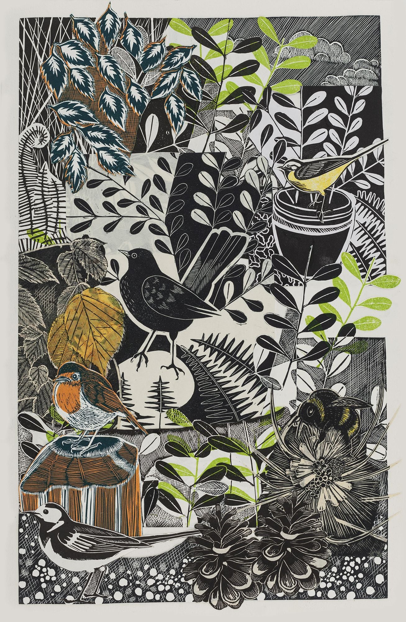 Nature Imprinted: A complete guide to lino printing, with 10 nature inspired designs
