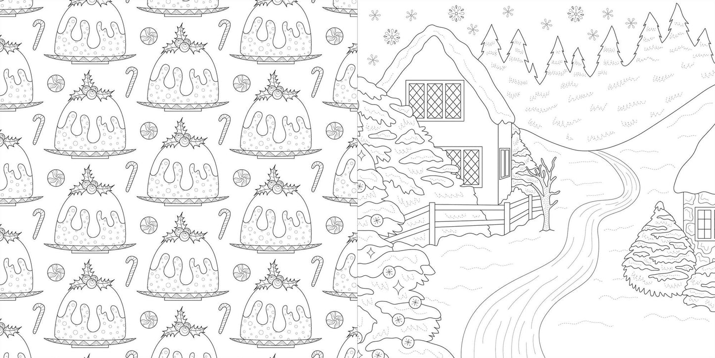 Christmas Coloring: Adult Coloring Book