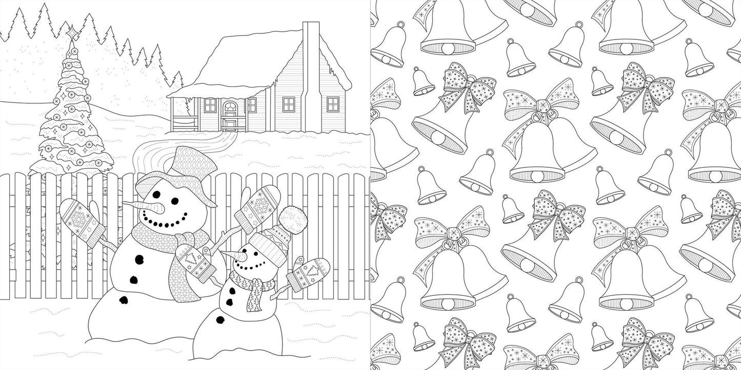 Christmas Coloring: Adult Coloring Book
