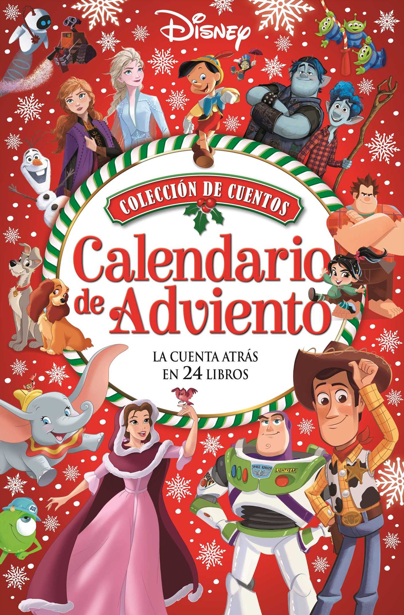 Disney Calendario de Adviento: ColecciÃ¯Â¿Â½n de Cuentos: La Cuenta AtrÃ¯Â¿Â½s en 24 Libros