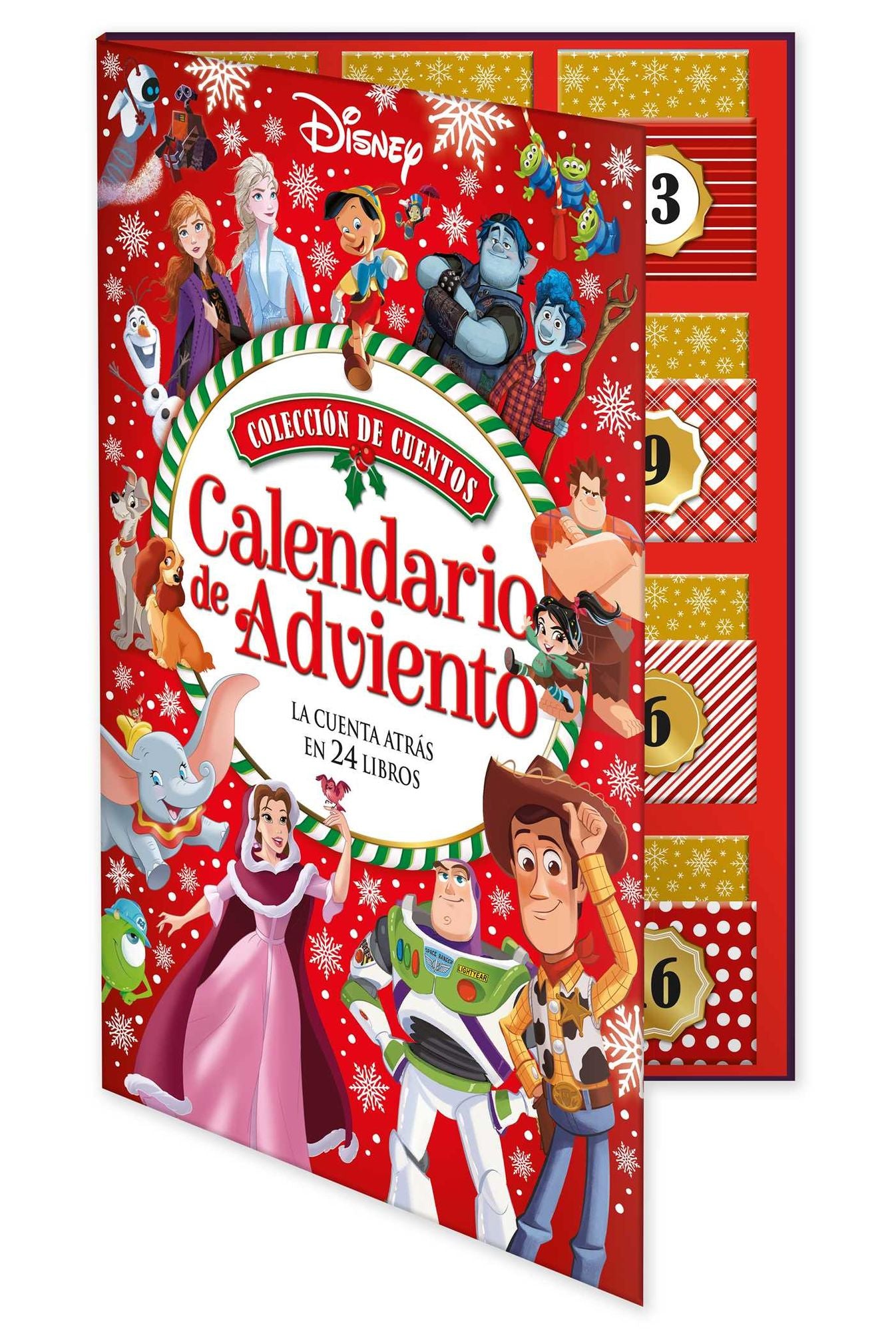 Disney Calendario de Adviento: ColecciÃ¯Â¿Â½n de Cuentos: La Cuenta AtrÃ¯Â¿Â½s en 24 Libros