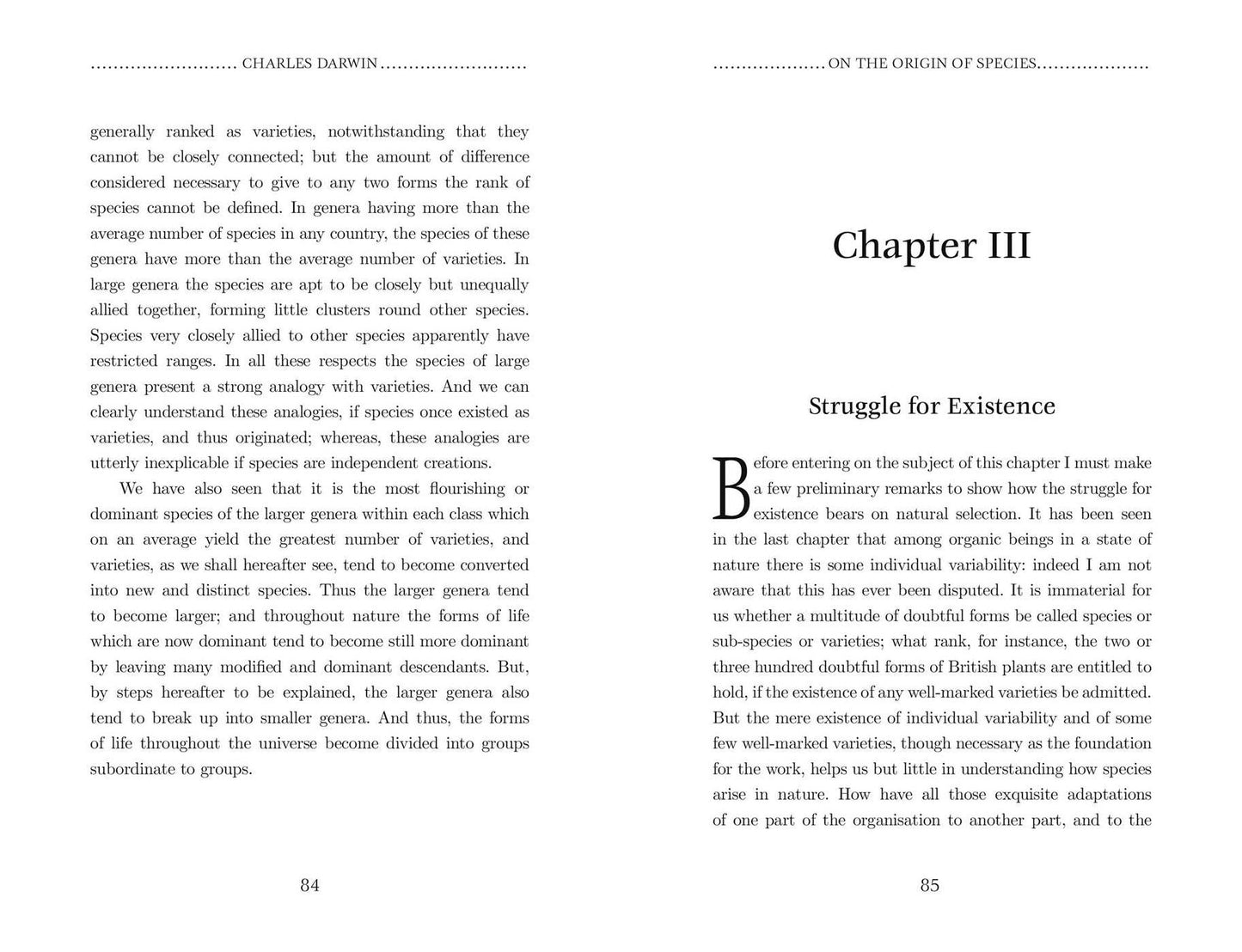 On the Origin of Species (Concise Edition)