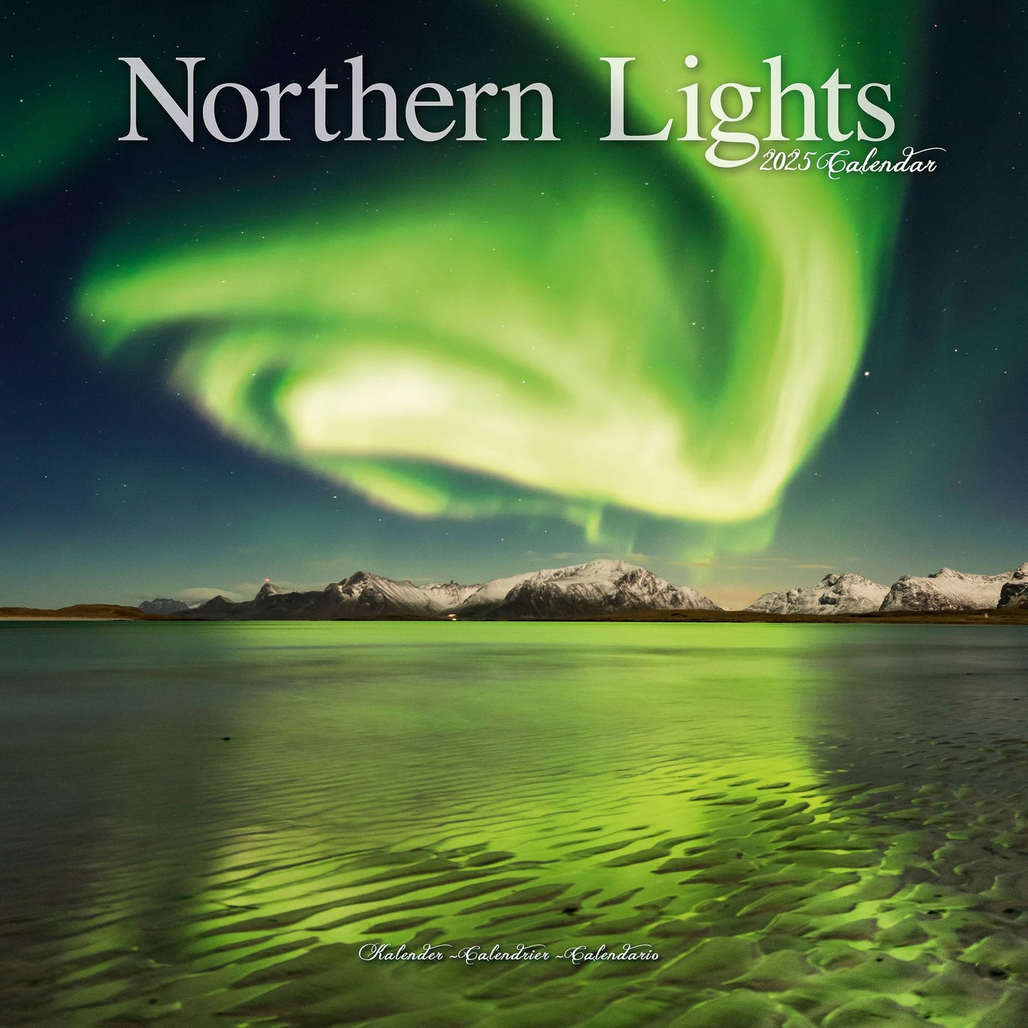 2025 Northern Lights Wall calendar