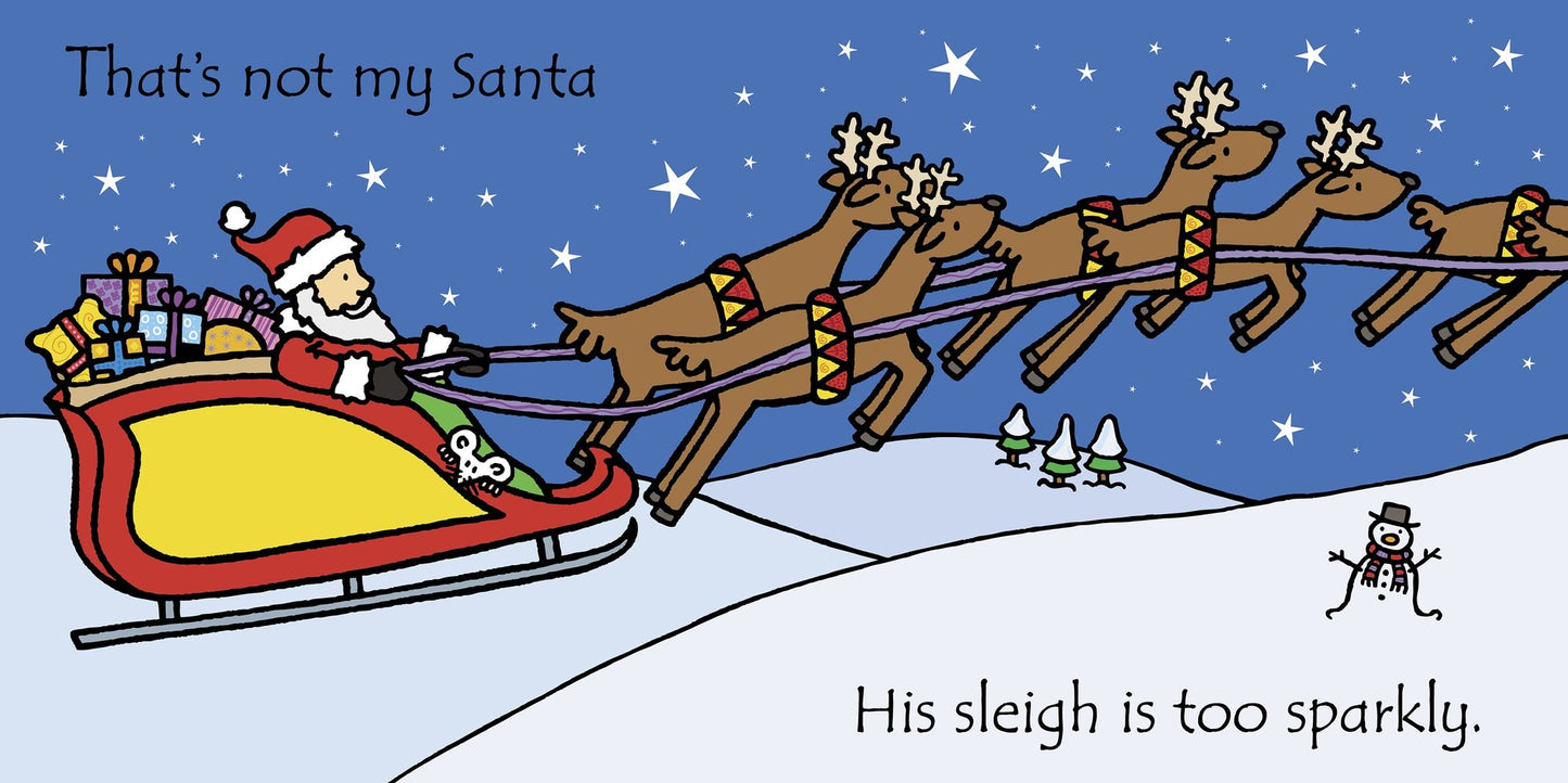 That's not my santa.: A Christmas Holiday Book for Kids