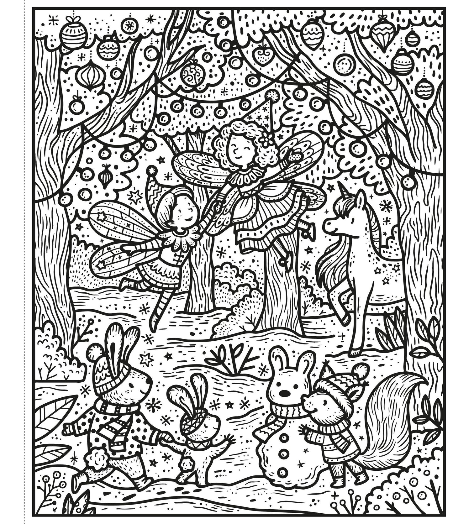 Winter Wonderland Magic Painting Book: A Winter and Holiday Book for Kids