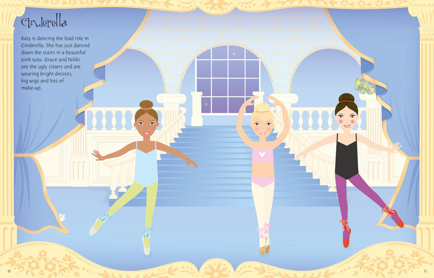Sticker Dolly Dressing Ballerinas