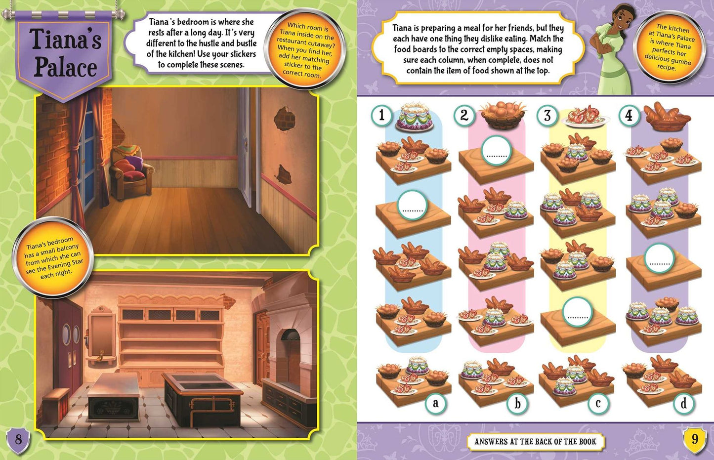 Disney Princess: Explore the Castles Activity Book: Explore 10 Disney Princess Homes with Over 500 Stickers