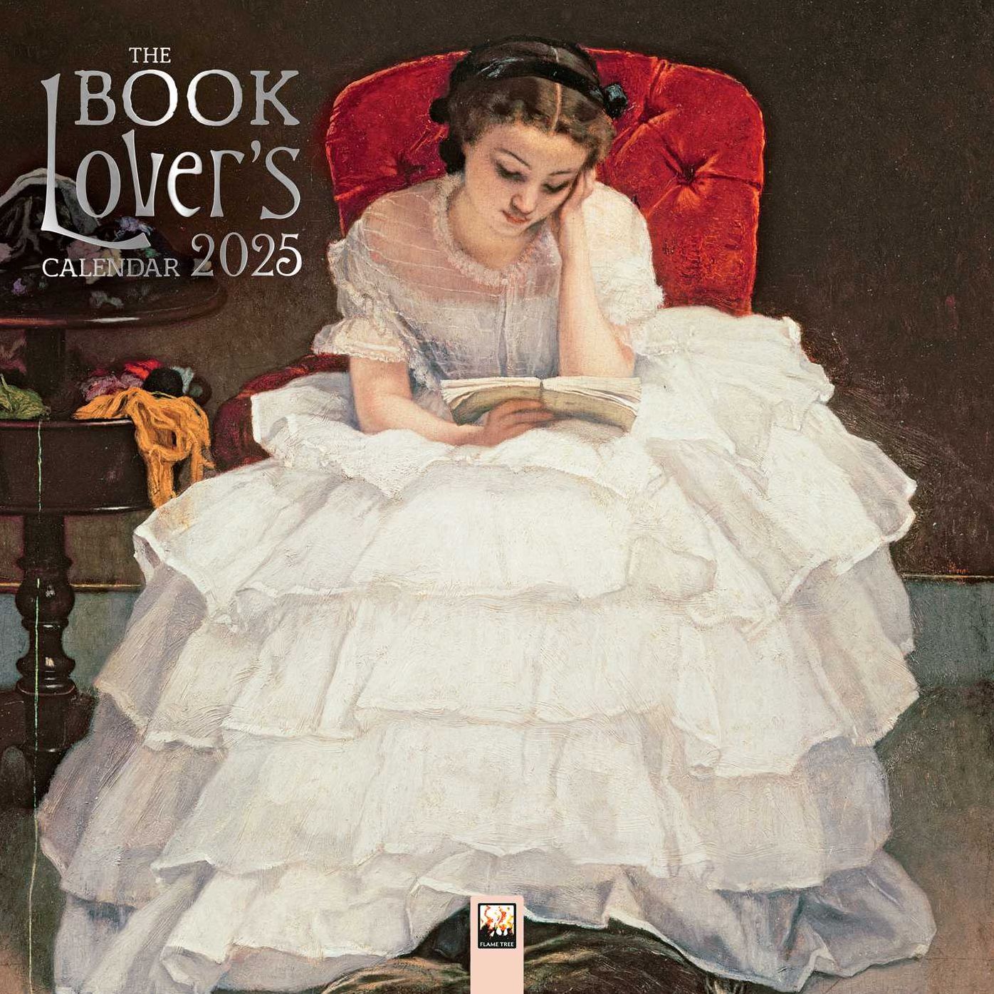 2025 Book Lover's Wall Calendar (Art Calendar)