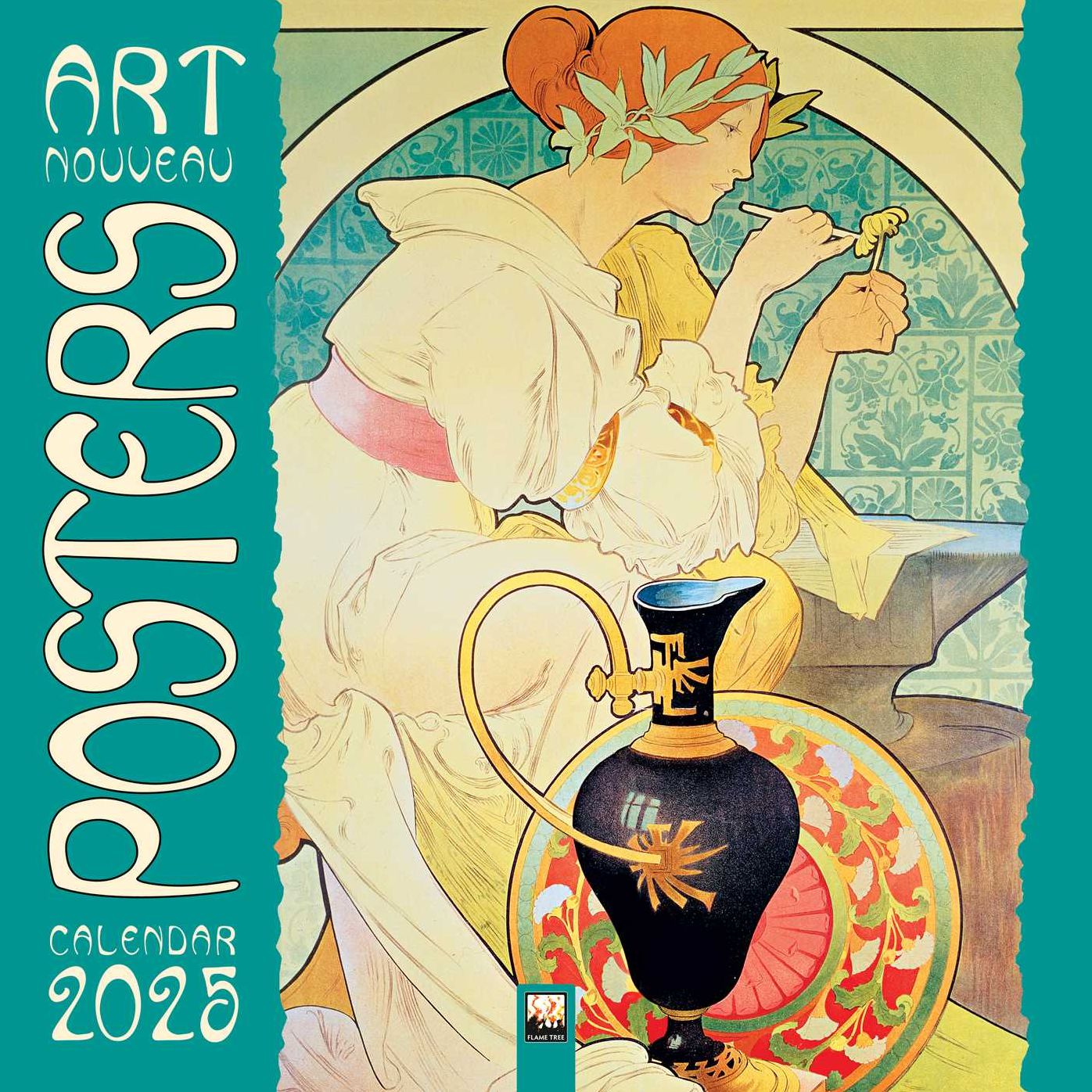 2025 Art Nouveau Posters Wall Calendar (Art Calendar)