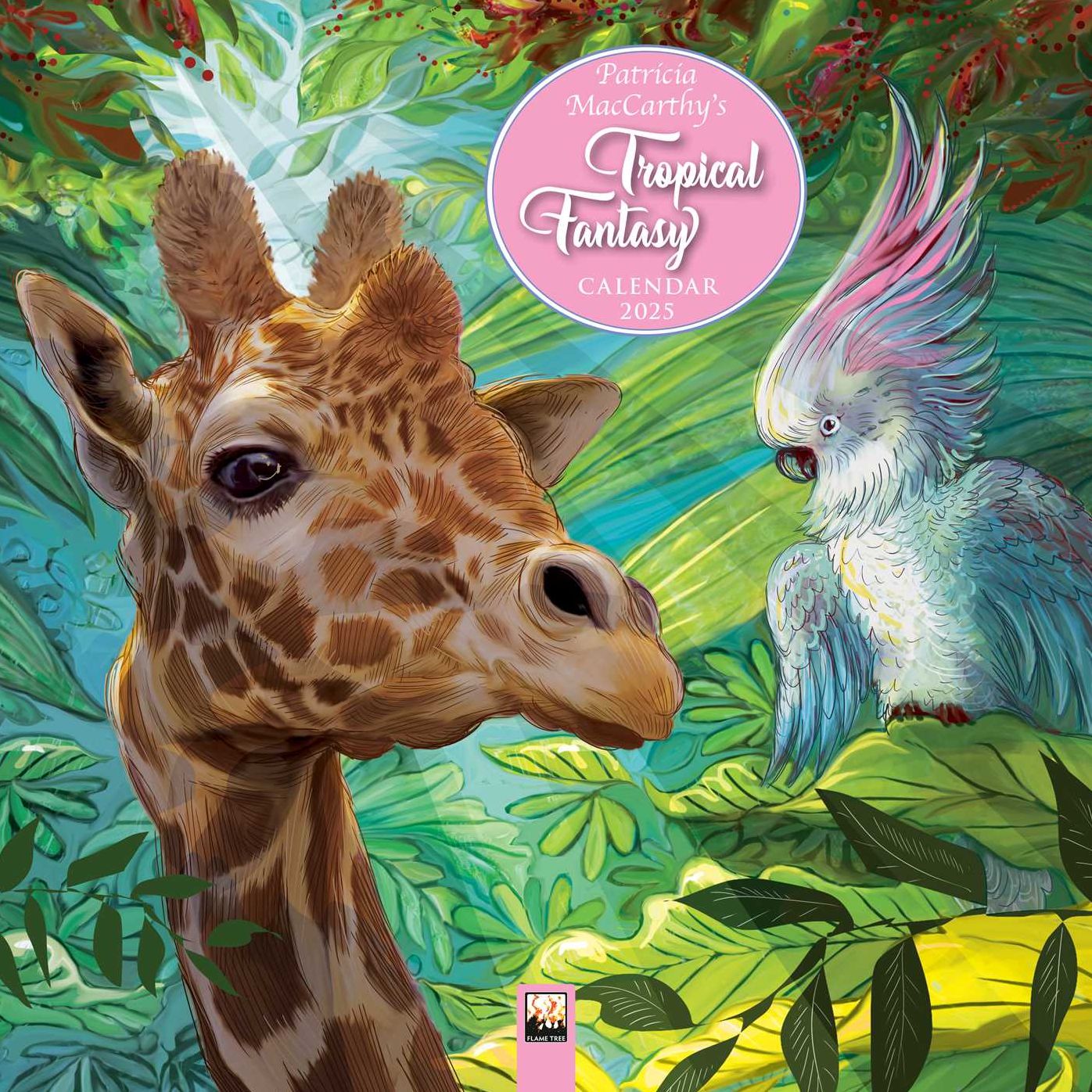 Patricia MacCarthy's Tropical Fantasy Wall Calendar 2025 (Art Calendar)