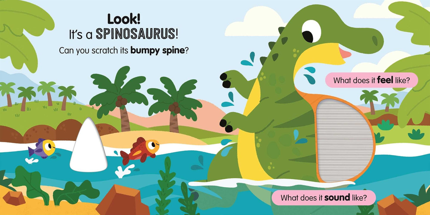 Sensory 'Saurus: An Interactive Touch & Feel Book for Babies