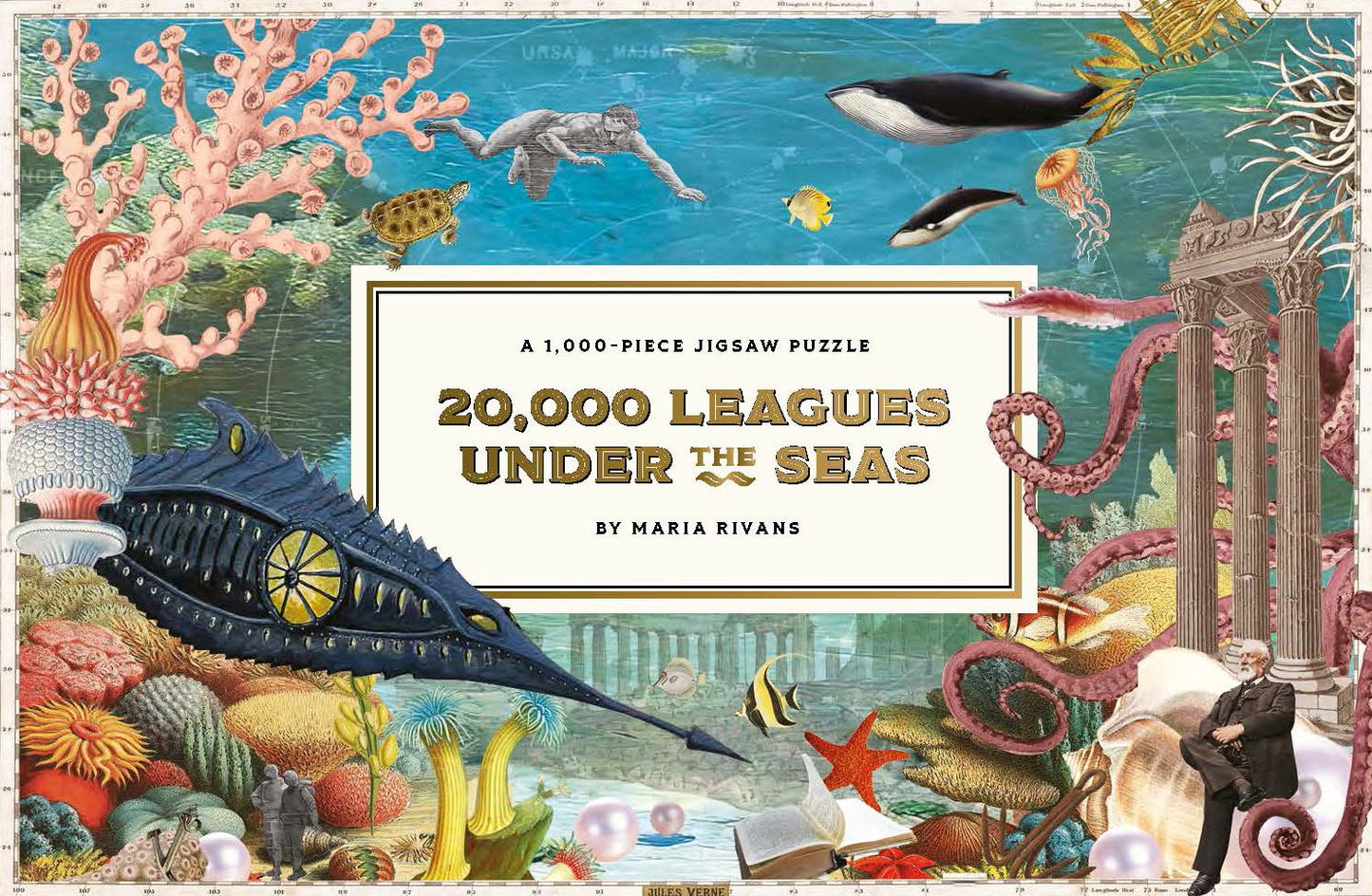 20,000 Leagues Under the Sea: A 1000 piece Jigsaw Puzzle Inspired by Jules Verne's Classic Adventure