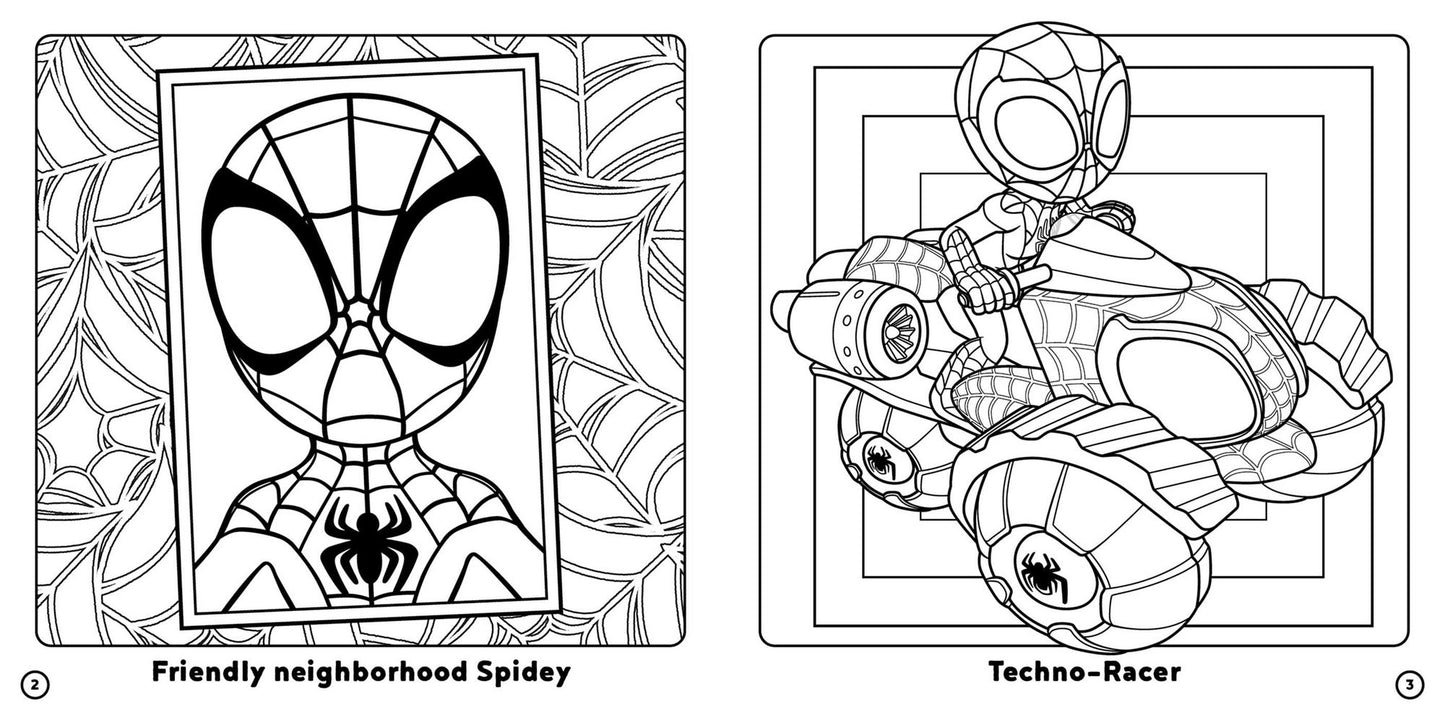Marvel Spidey & His Amazing Friends: Advent Calendar Coloring & Activity Countdown - Open a Coloring or Activity Book Every Day Leading Up to Christmas