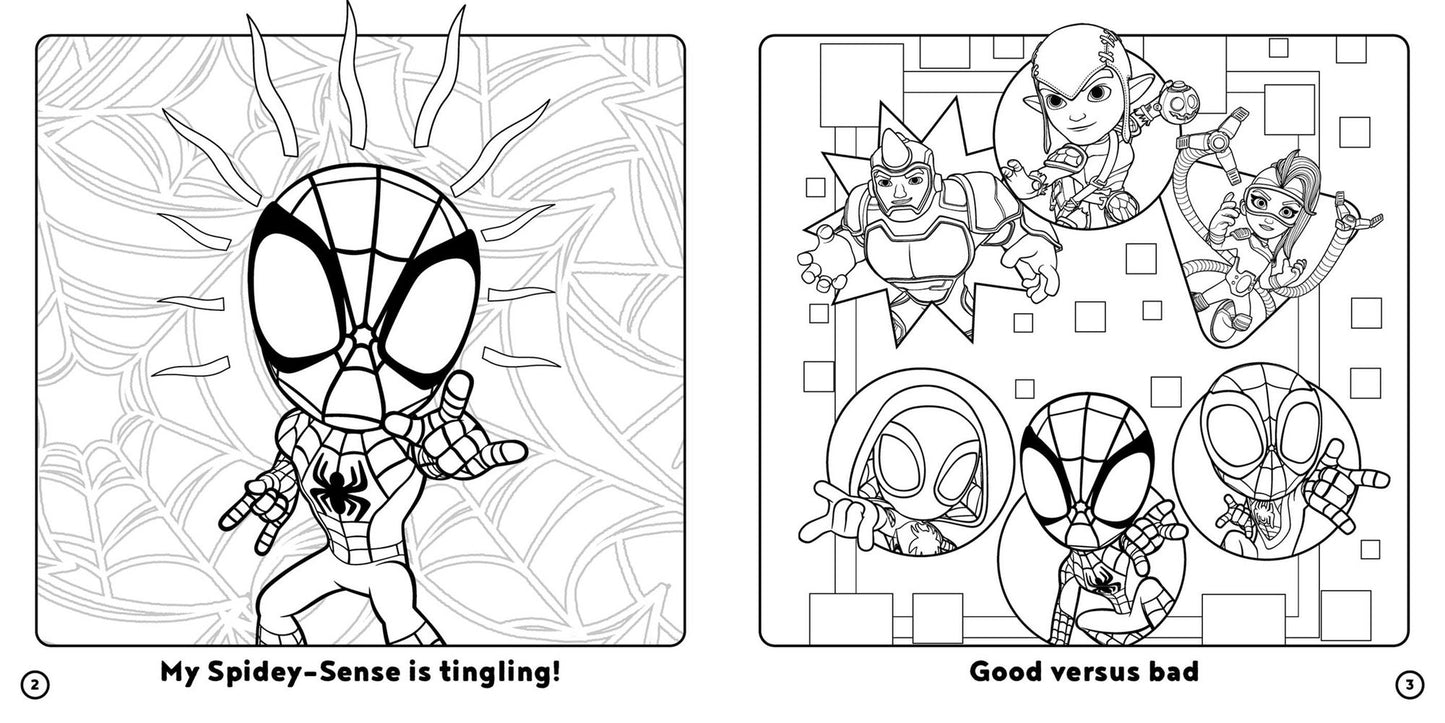 Marvel Spidey & His Amazing Friends: Advent Calendar Coloring & Activity Countdown - Open a Coloring or Activity Book Every Day Leading Up to Christmas