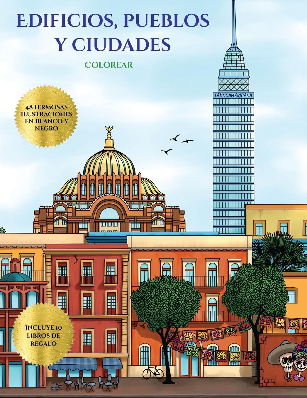 Colorear (Flores): Este libro contiene 30 lï¿½minas para colorear que se pueden usar para pintarlas, enmarcarlas y / o meditar con ellas. Puede fotocopiarse, imprimirse y descargarse en PDF e incluye otros 19 libros en PDF adicionales. Un total de mï¿½s d