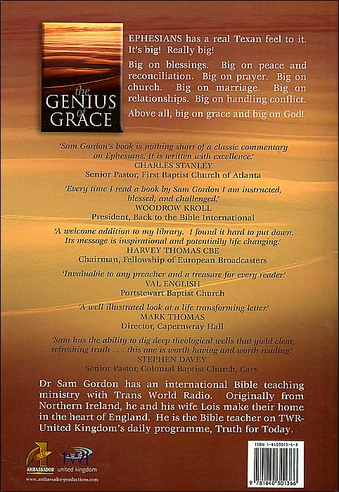 Genius of Grace: The Message of Ephesians
