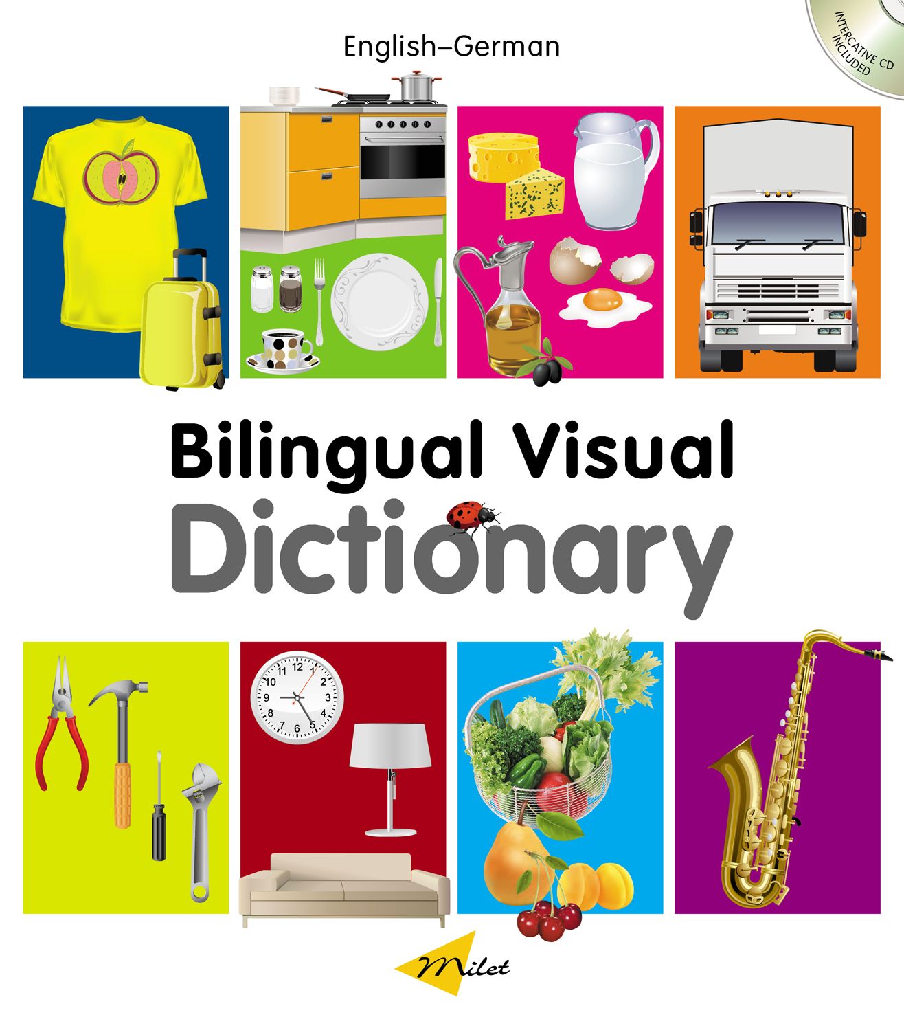 Milet Bilingual Visual Dictionary (English-German)