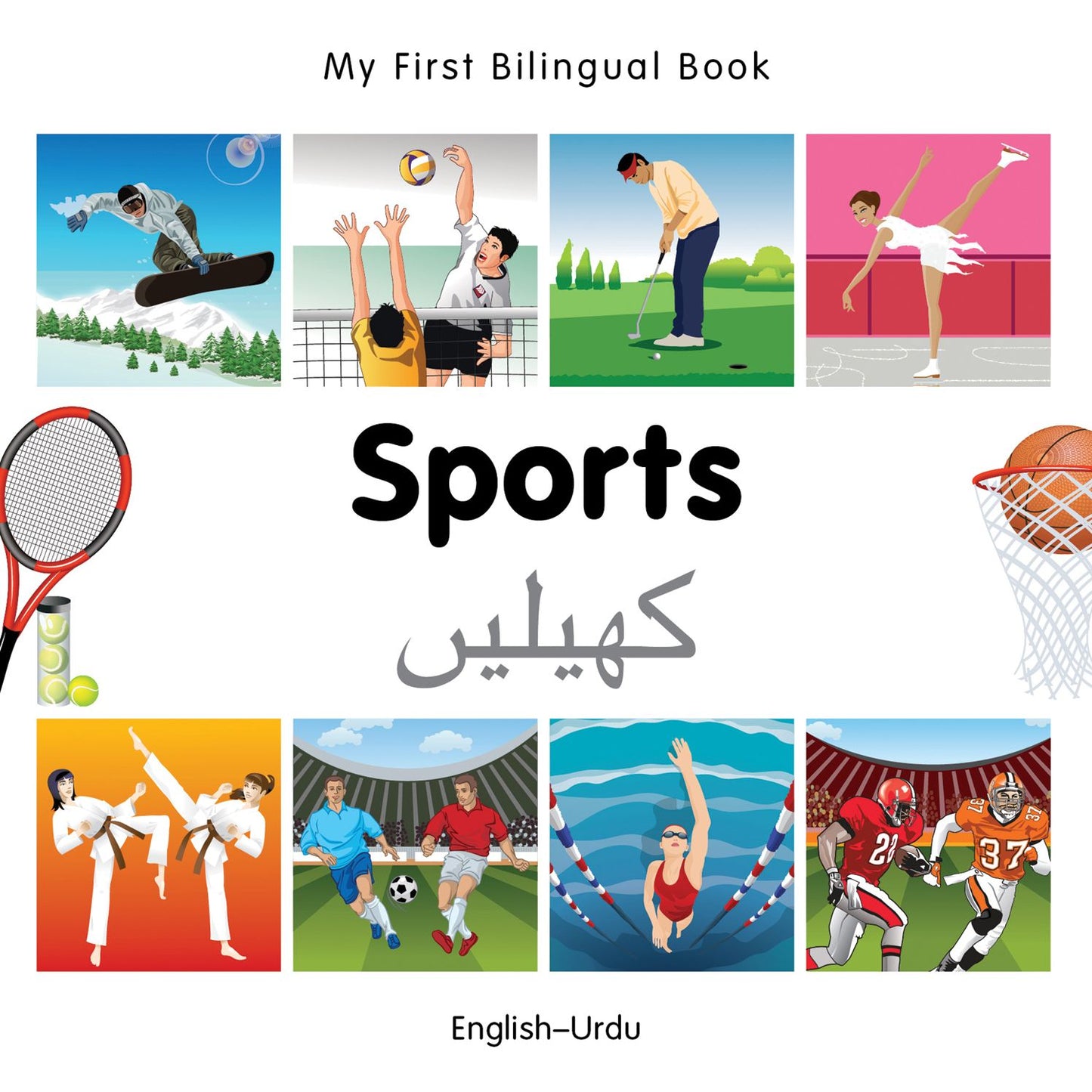 My First Bilingual Book-Sports (English-Urdu)
