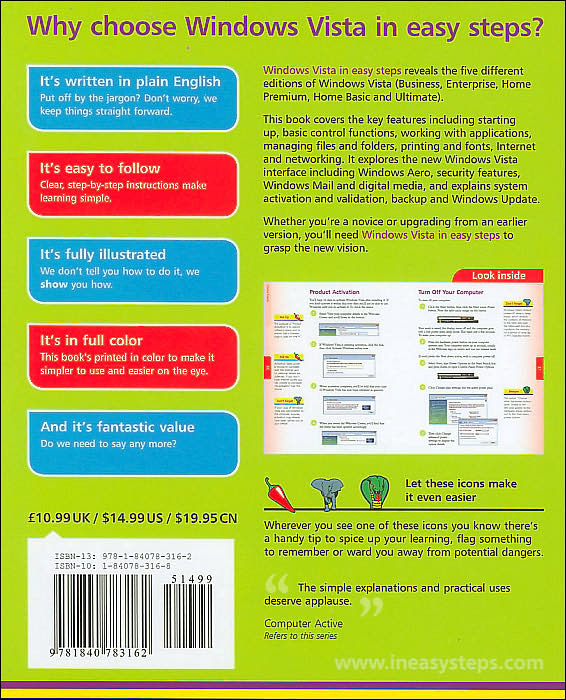 Windows Vista: In Easy Steps