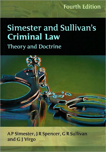 Criminal Law: Theory and Doctrine